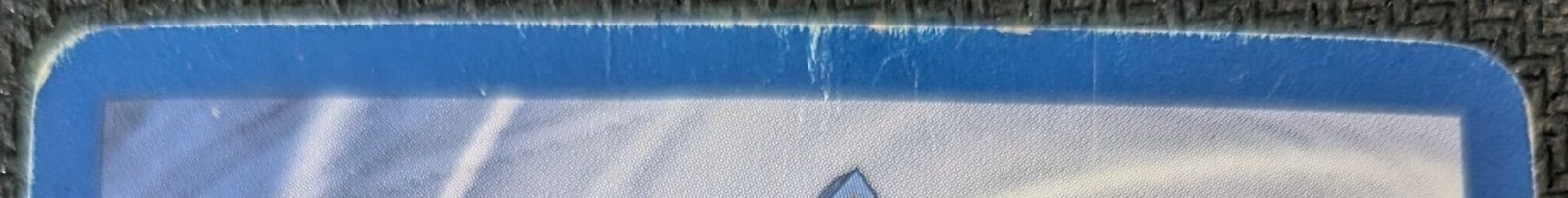 Back top edge — Original view