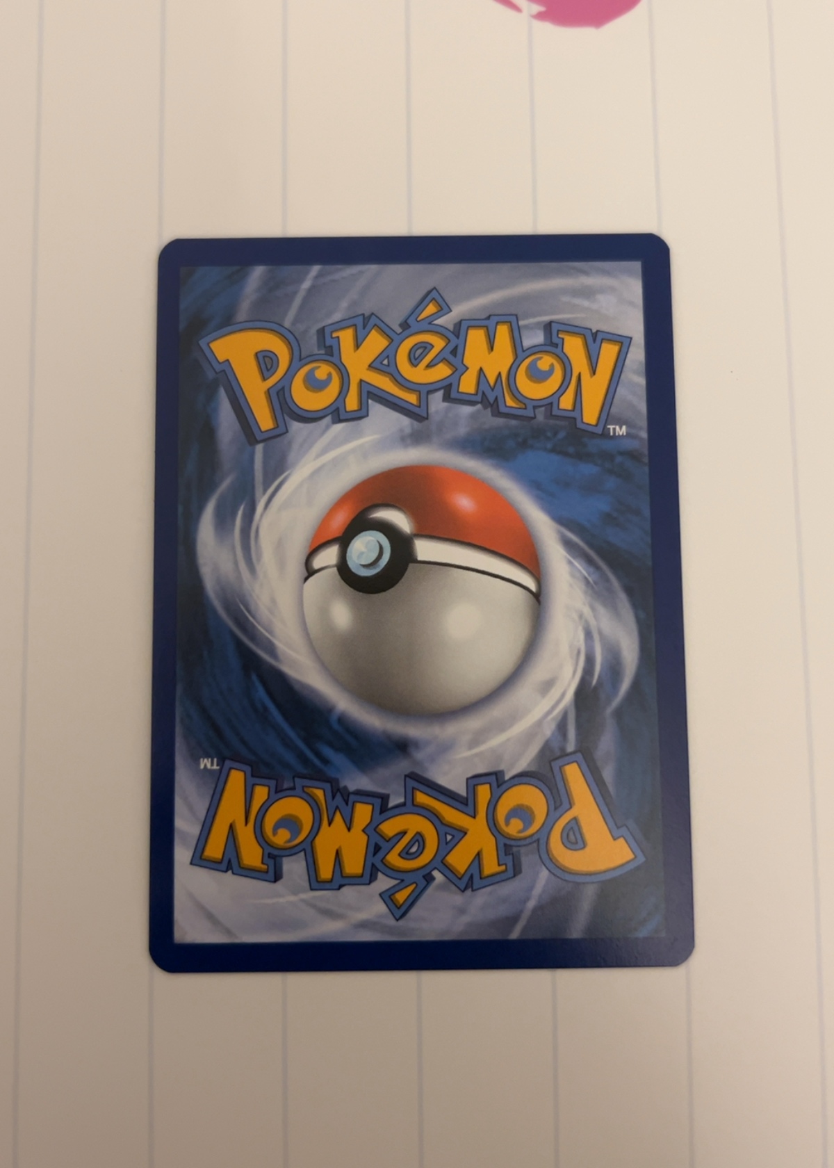Card back