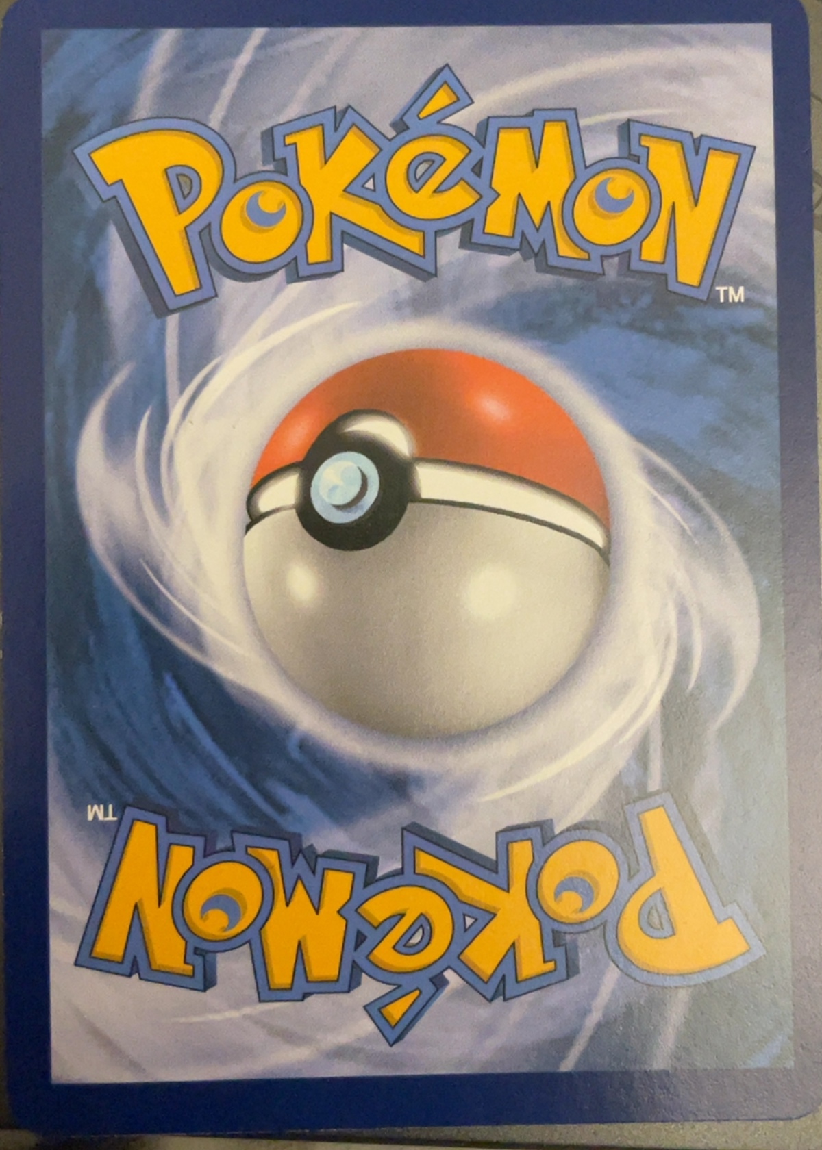Card back