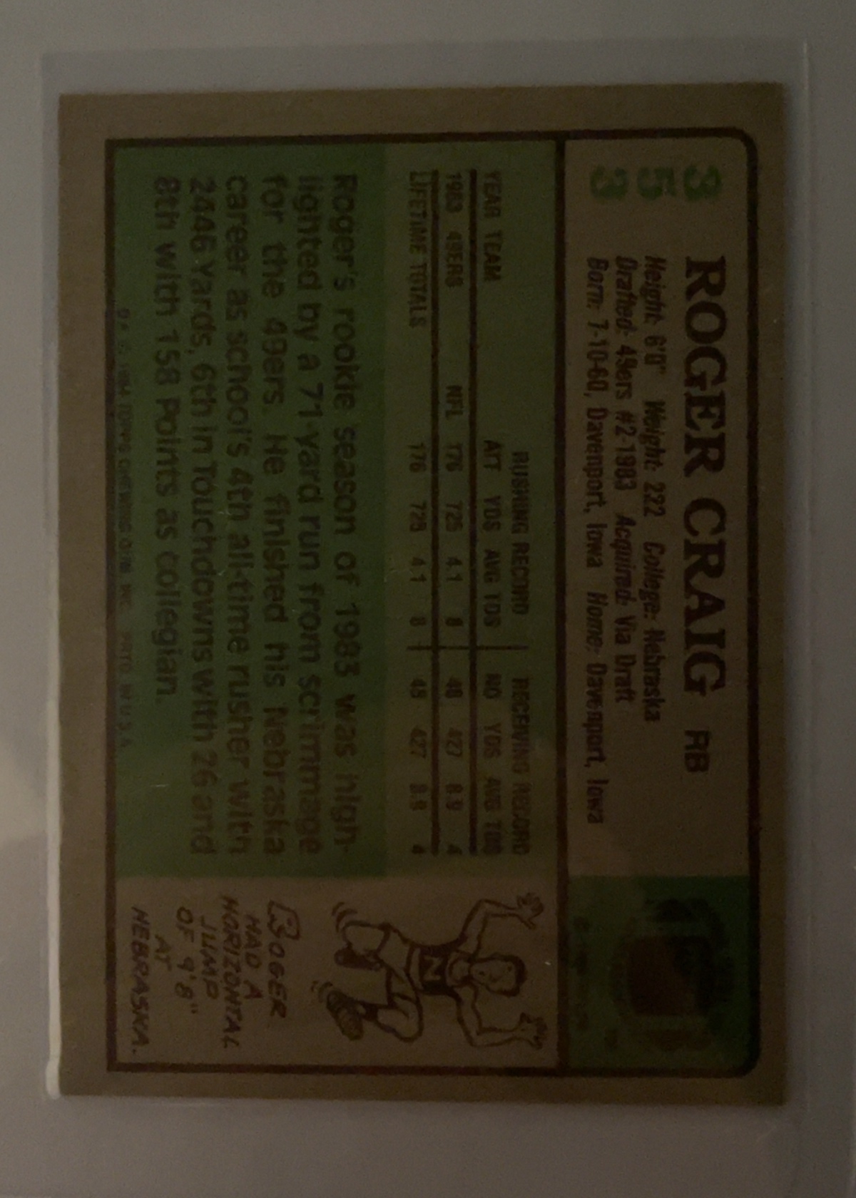 Card back