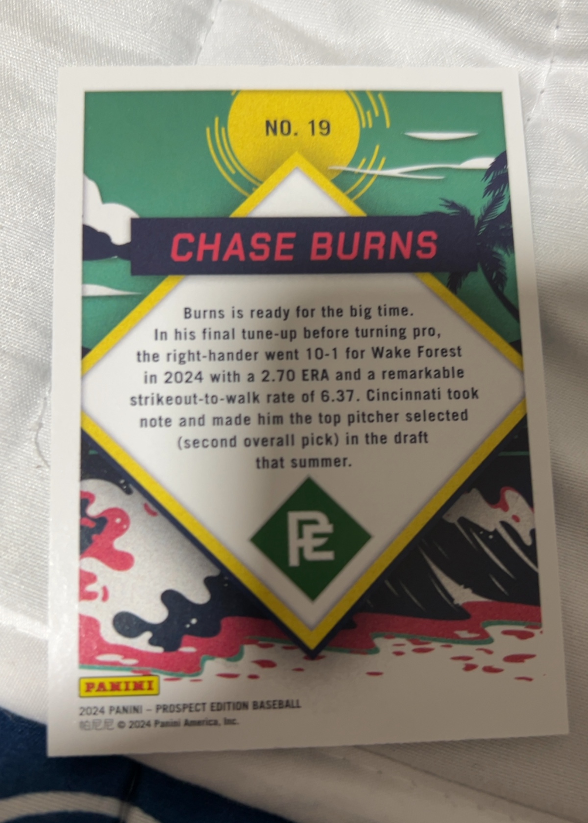 Card back