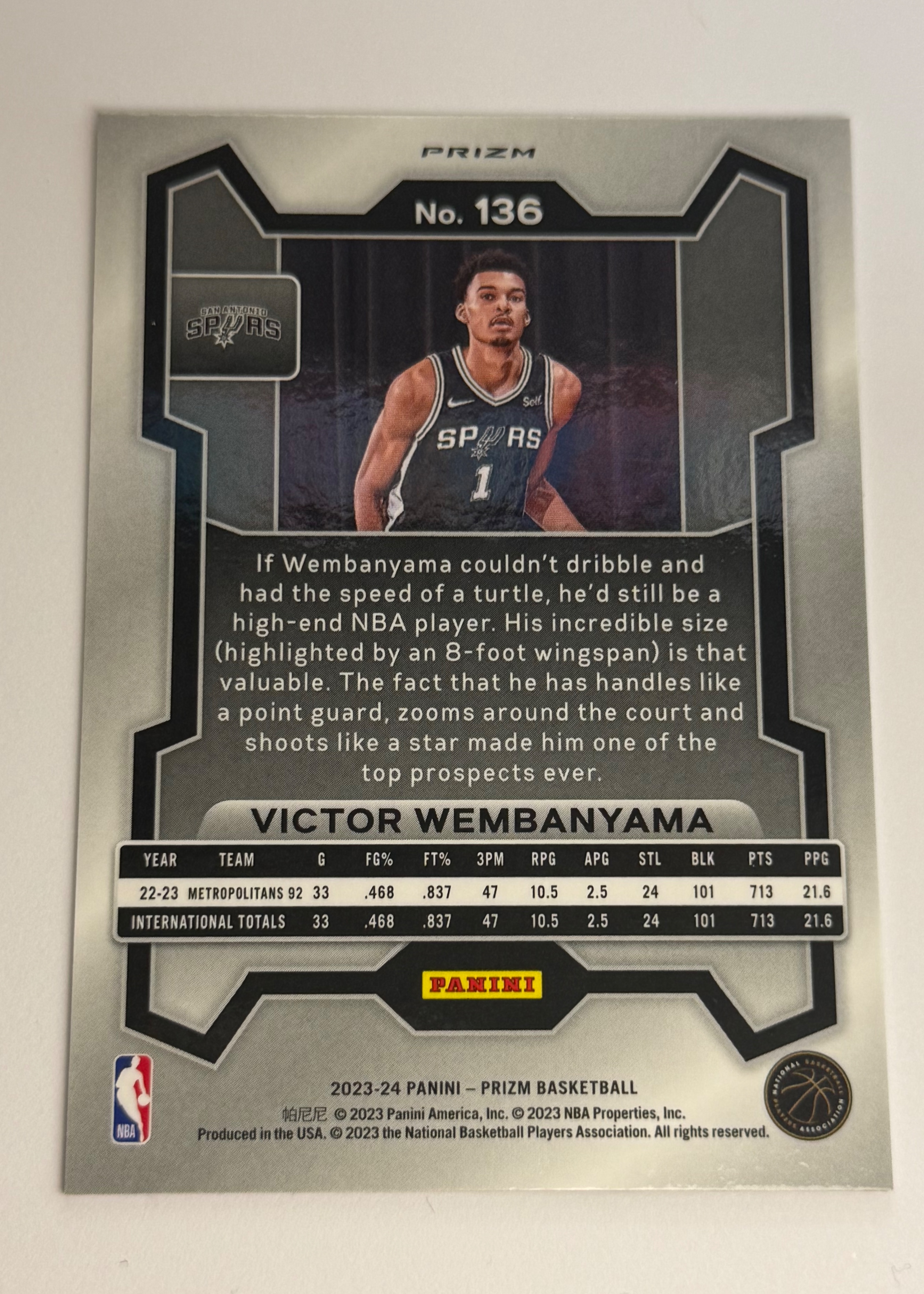 Card back