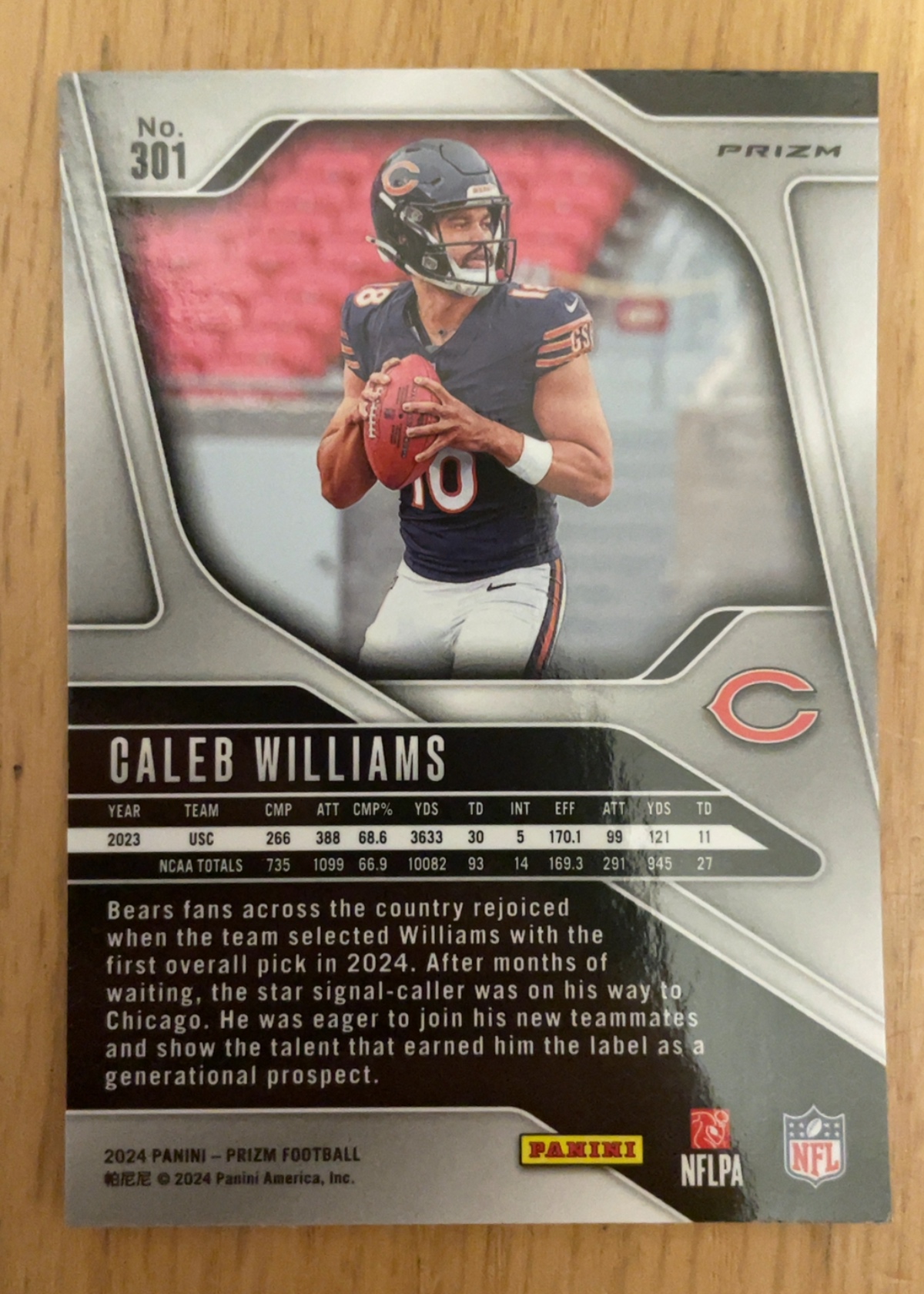 Card back