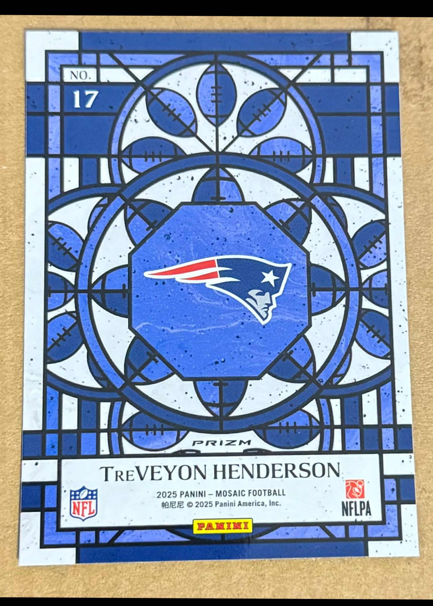 Card back