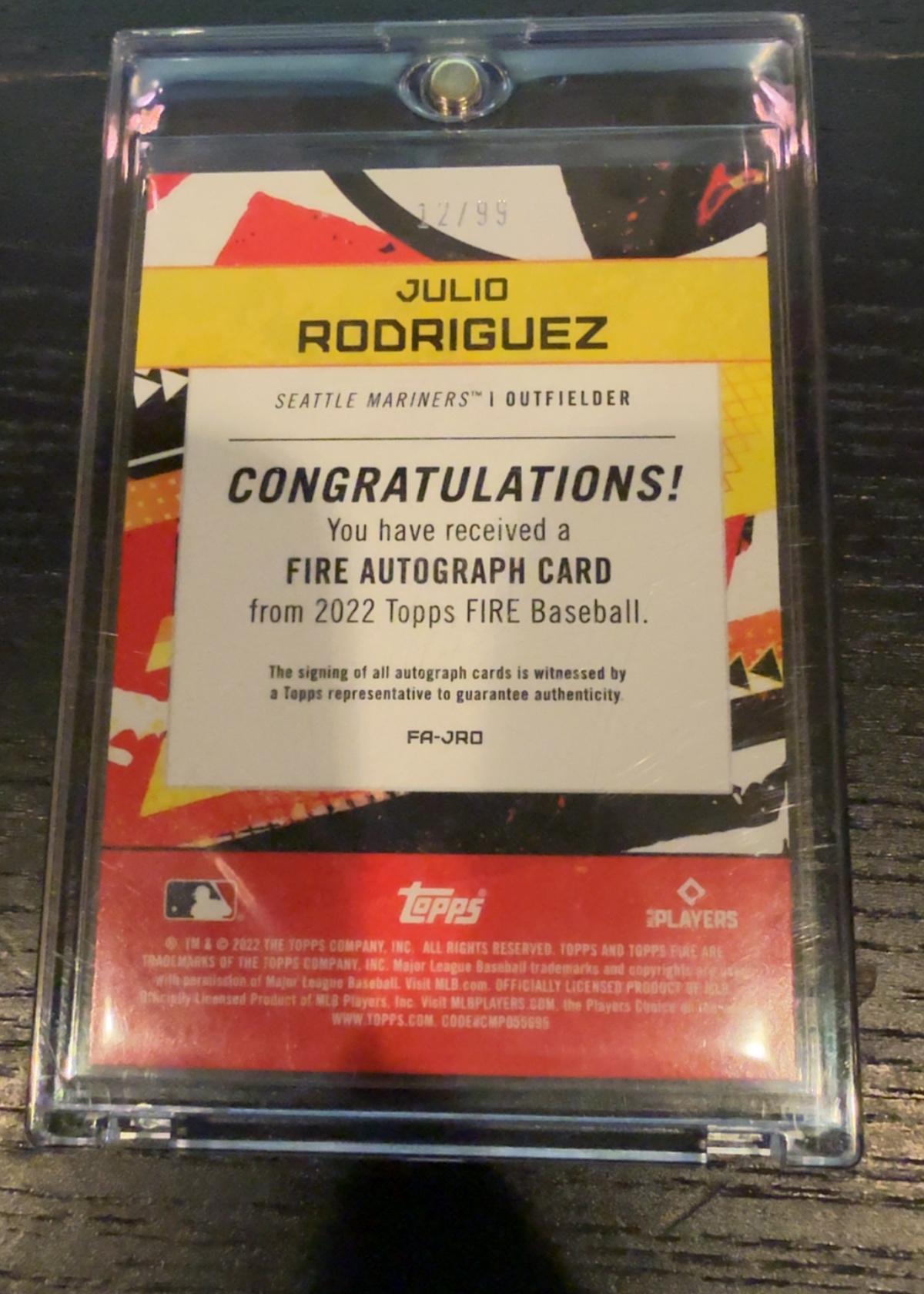 Card back