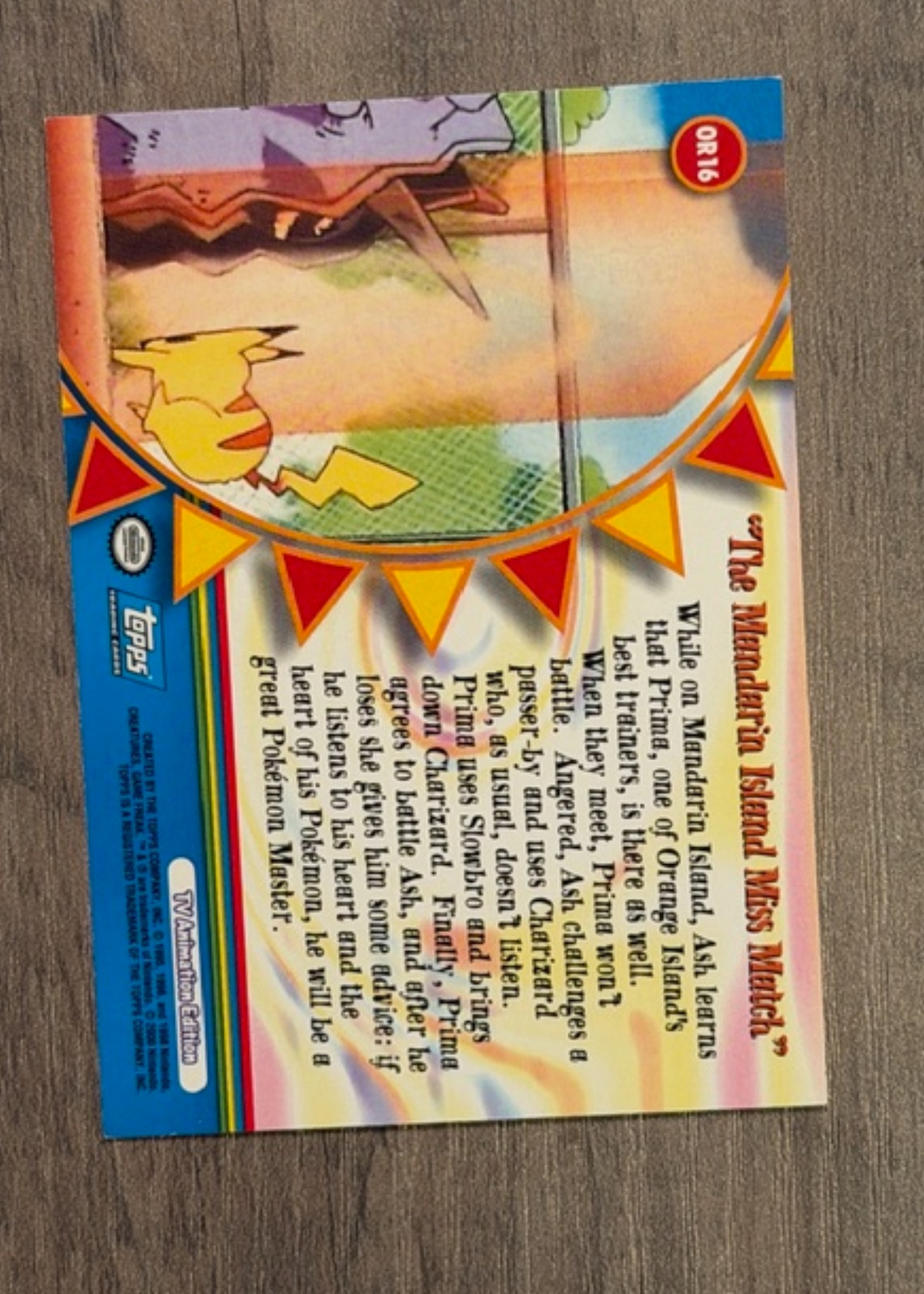 Card back