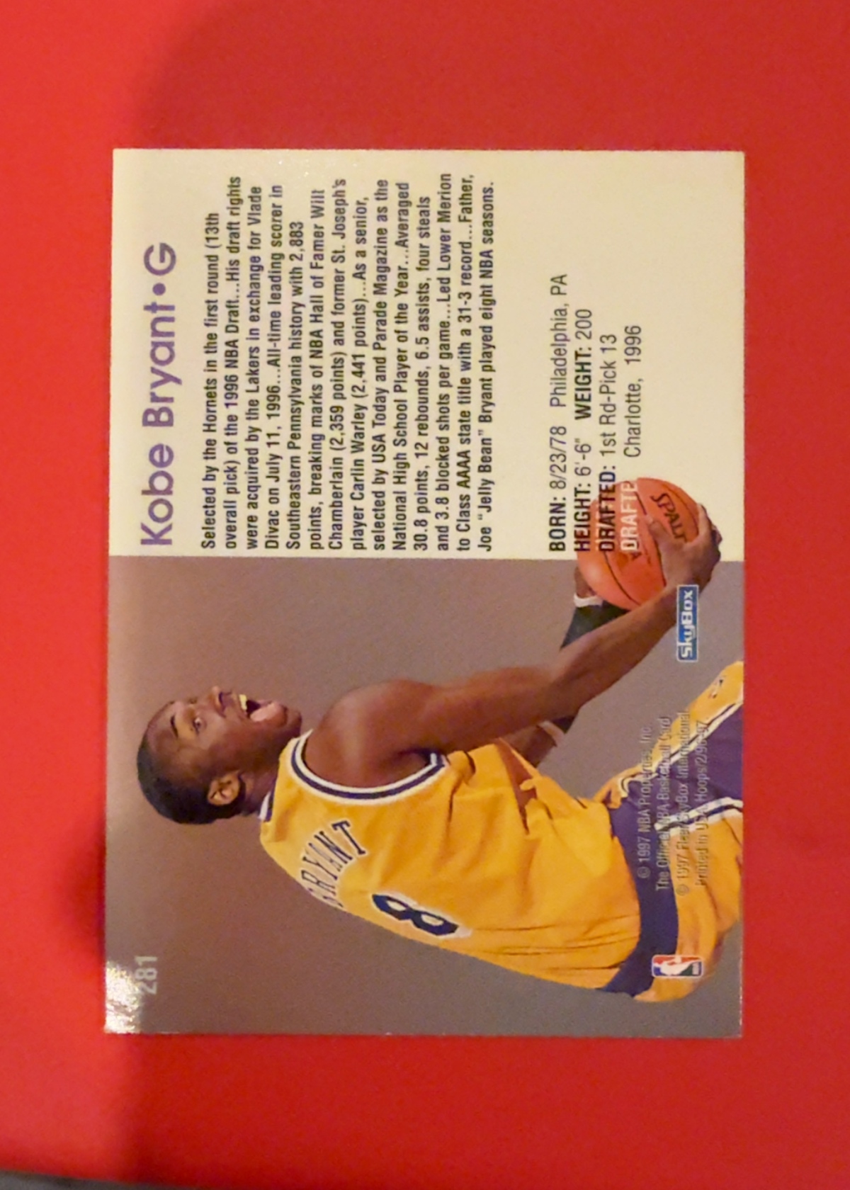 Card back