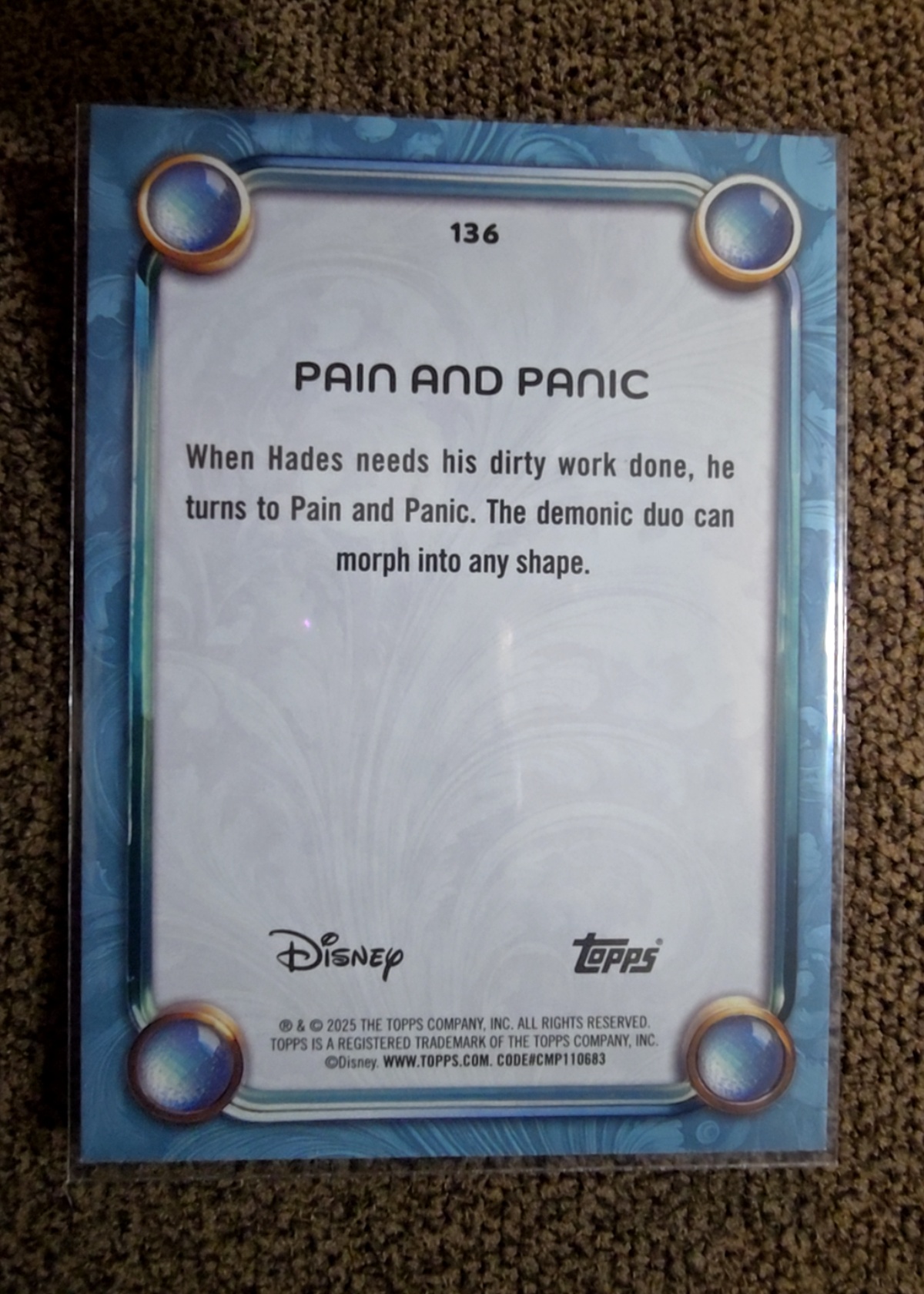 Card back