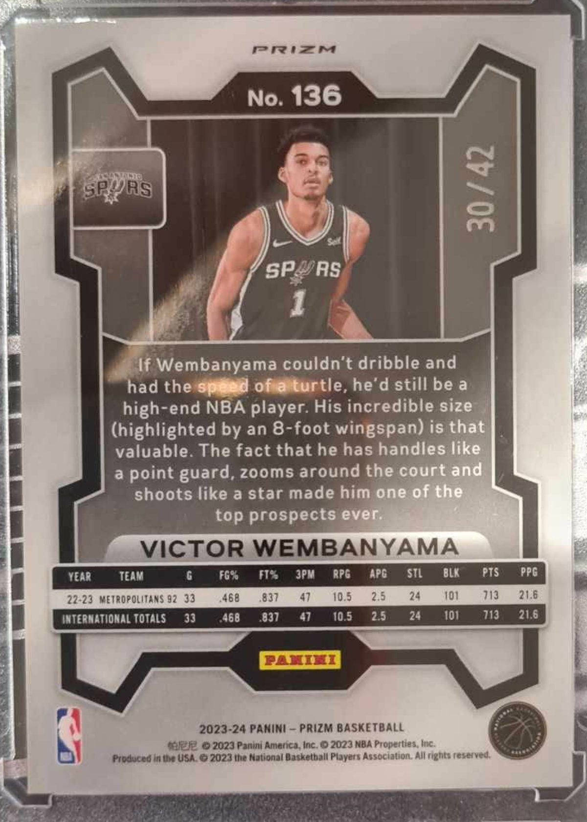Card back