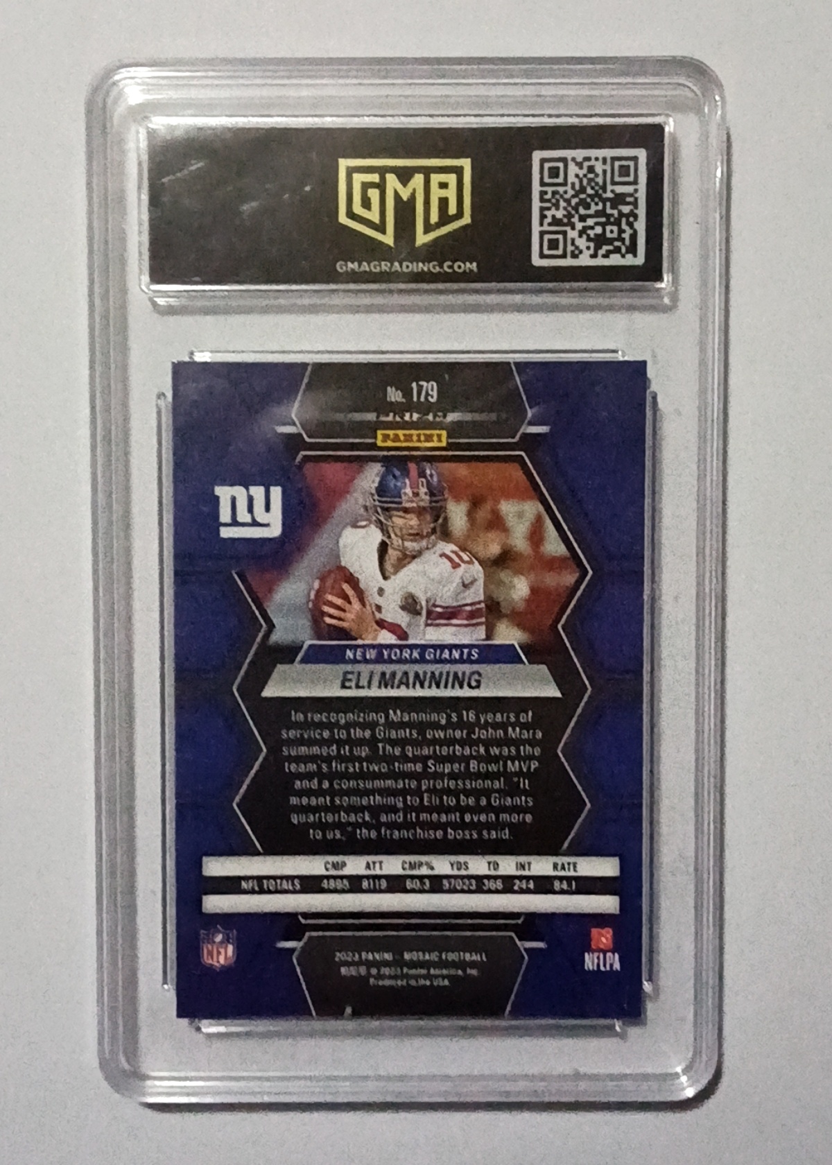 Card back