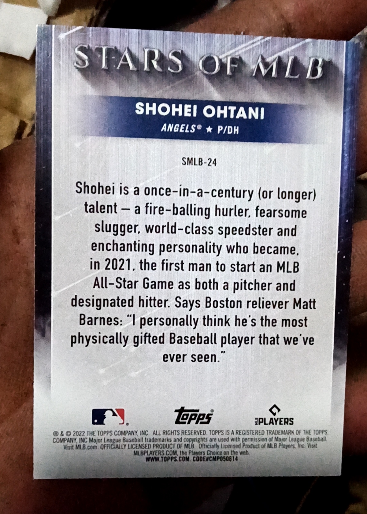 Card back