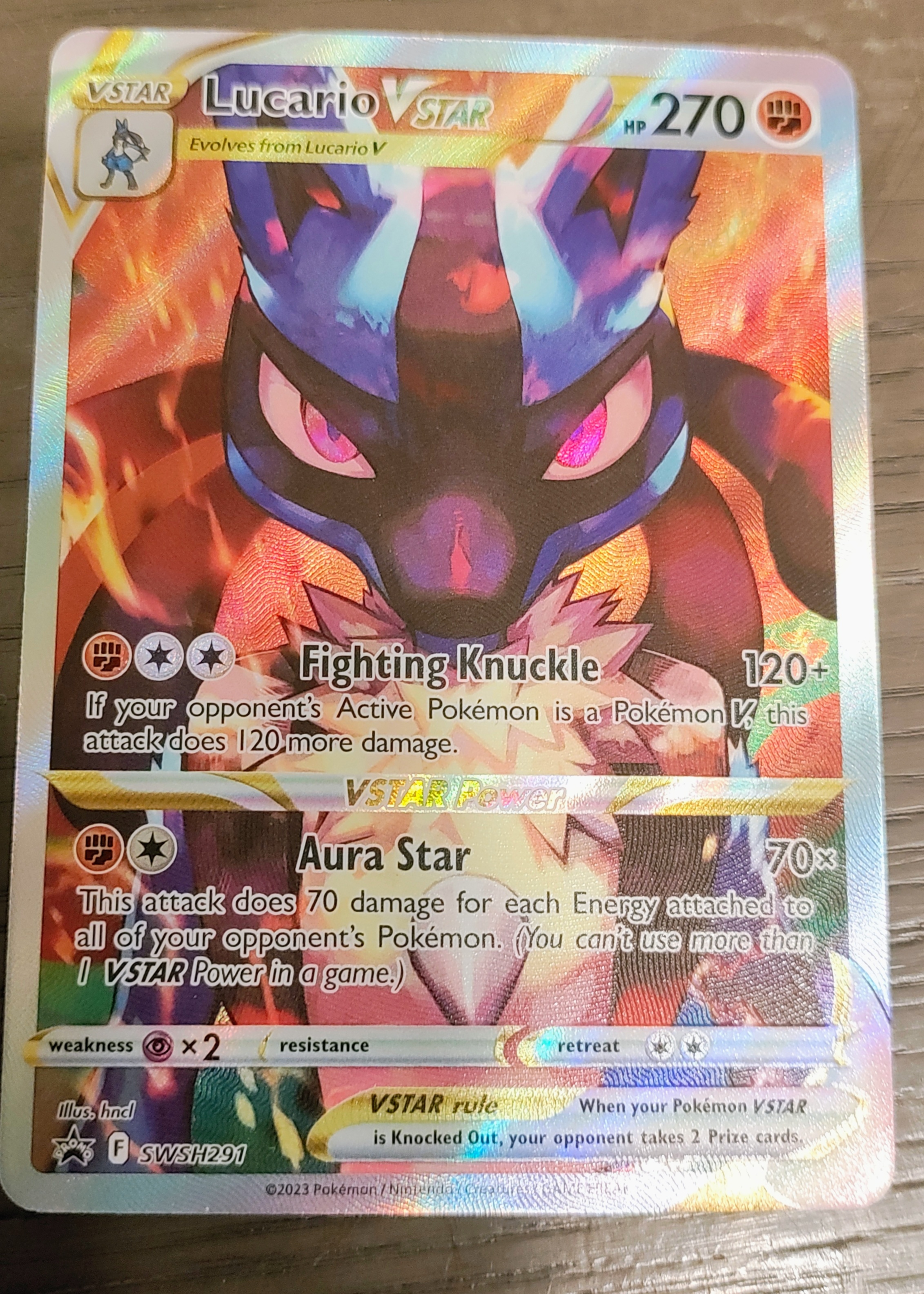 Lucario VSTAR - Grade 9 - SWSH Black Star Promos #SWSH291 | TCGrader Lucario VSTAR - Grade 9 - SWSH Black Star Promos #SWSH291 | TCGrader