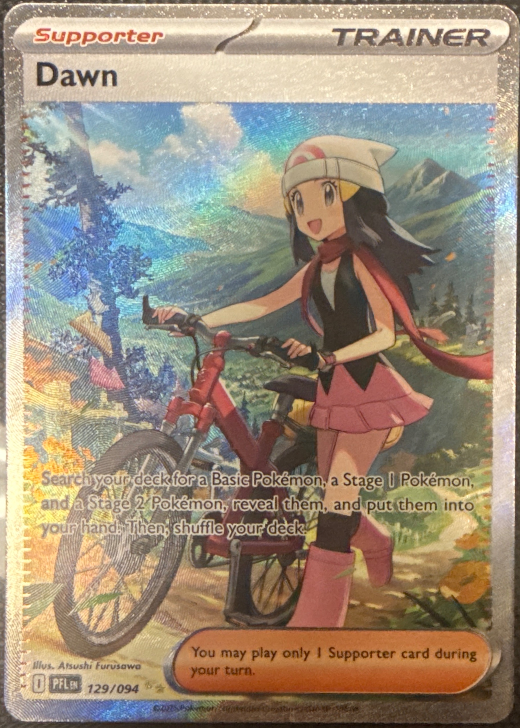 pokemon cards with dawn 2025 Phantasmal Flames Full Art #118 CGC 10 GEM MINT on Fanatics Collect [Fighting] 2025 POKEMON PFL EN-PHANTASMAL FLAMES