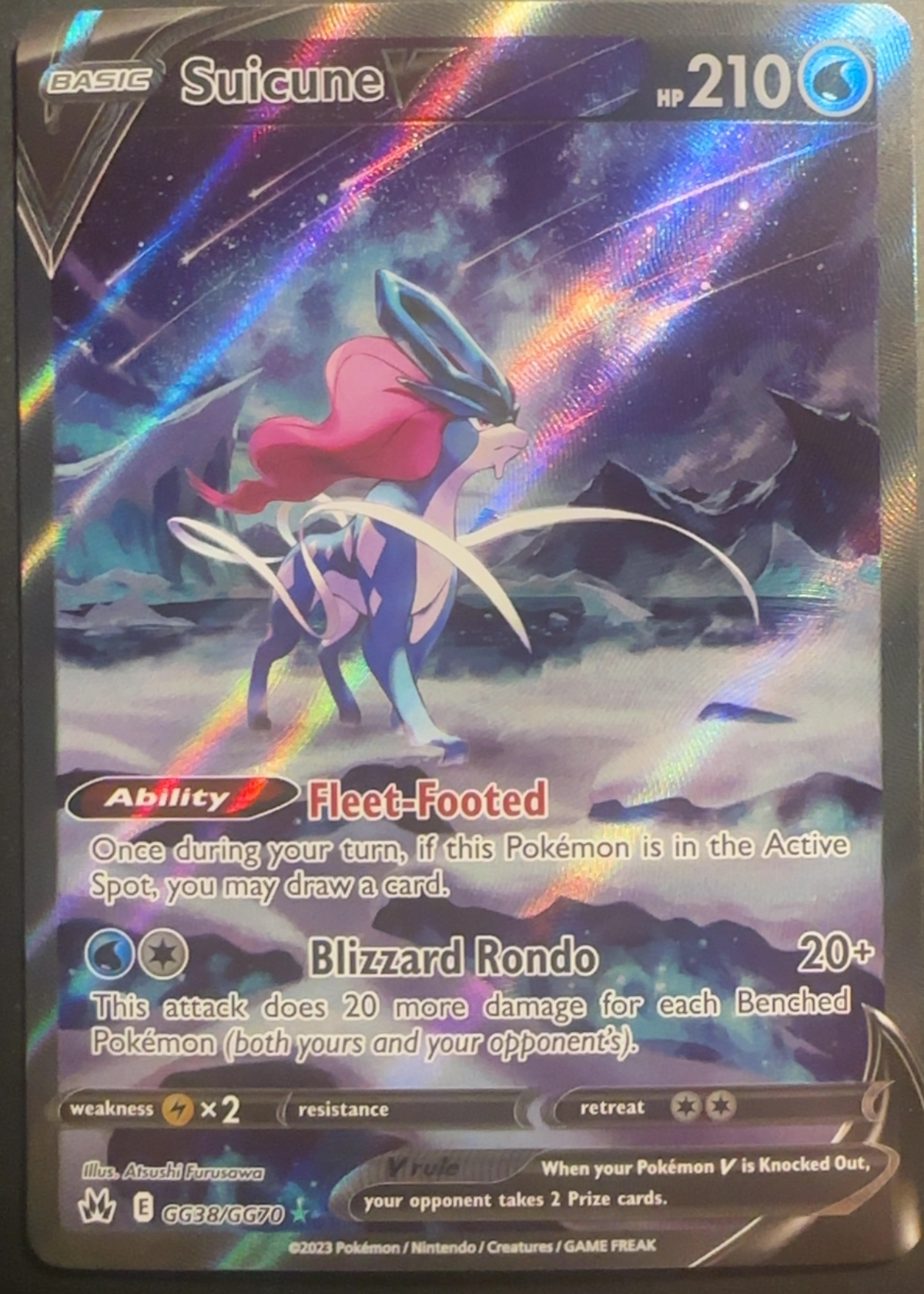 crown zenith graded cards 2023 Pokmon Raikou V Full Art PSA 10  PokePower this card is the perfect way to showcase your collection. Suicune V - Grade 9.3