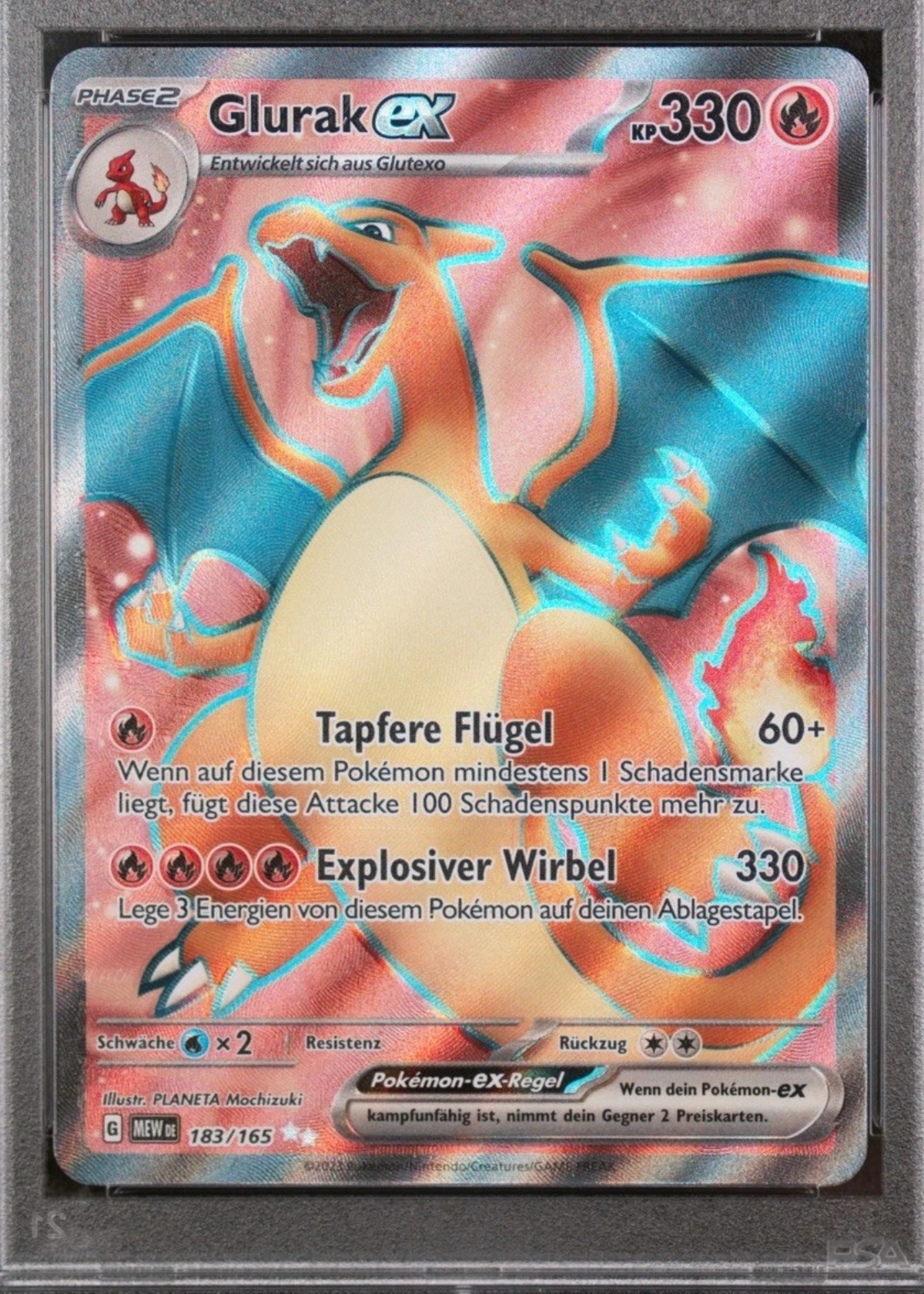 Charizard ex - Grade 9 - 151 #183/165 | TCGrader