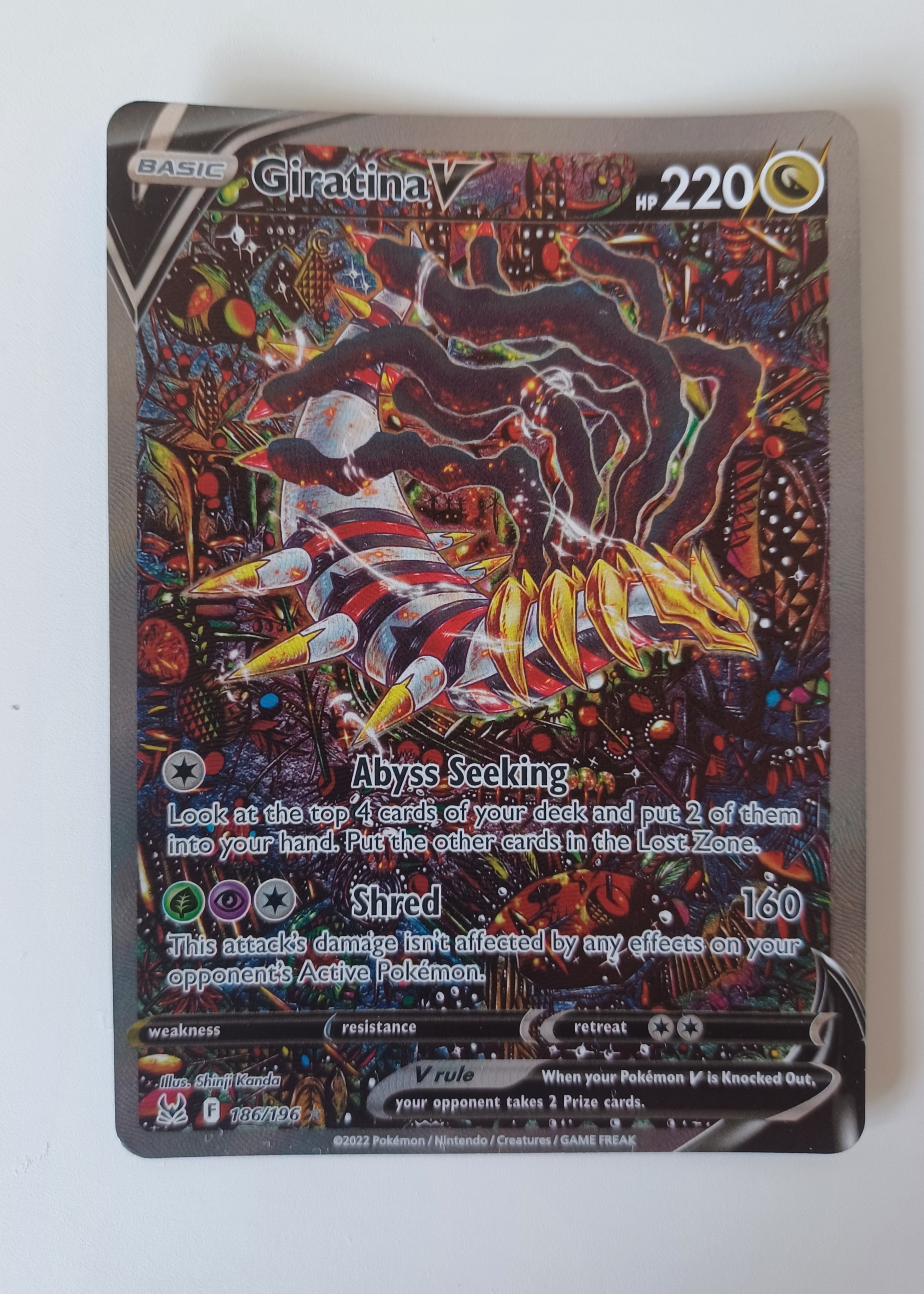 giratina v pokemon card price - 130/196 end display Giratina V Pokemon Card Play!