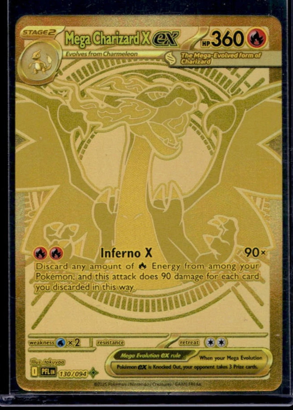 Mega Charizard X ex - Grade 8.5 - Phantasmal Flames #130/094 | TCGrader Mega Charizard X ex - Grade 8.5 - Phantasmal Flames #130/094 | TCGrader