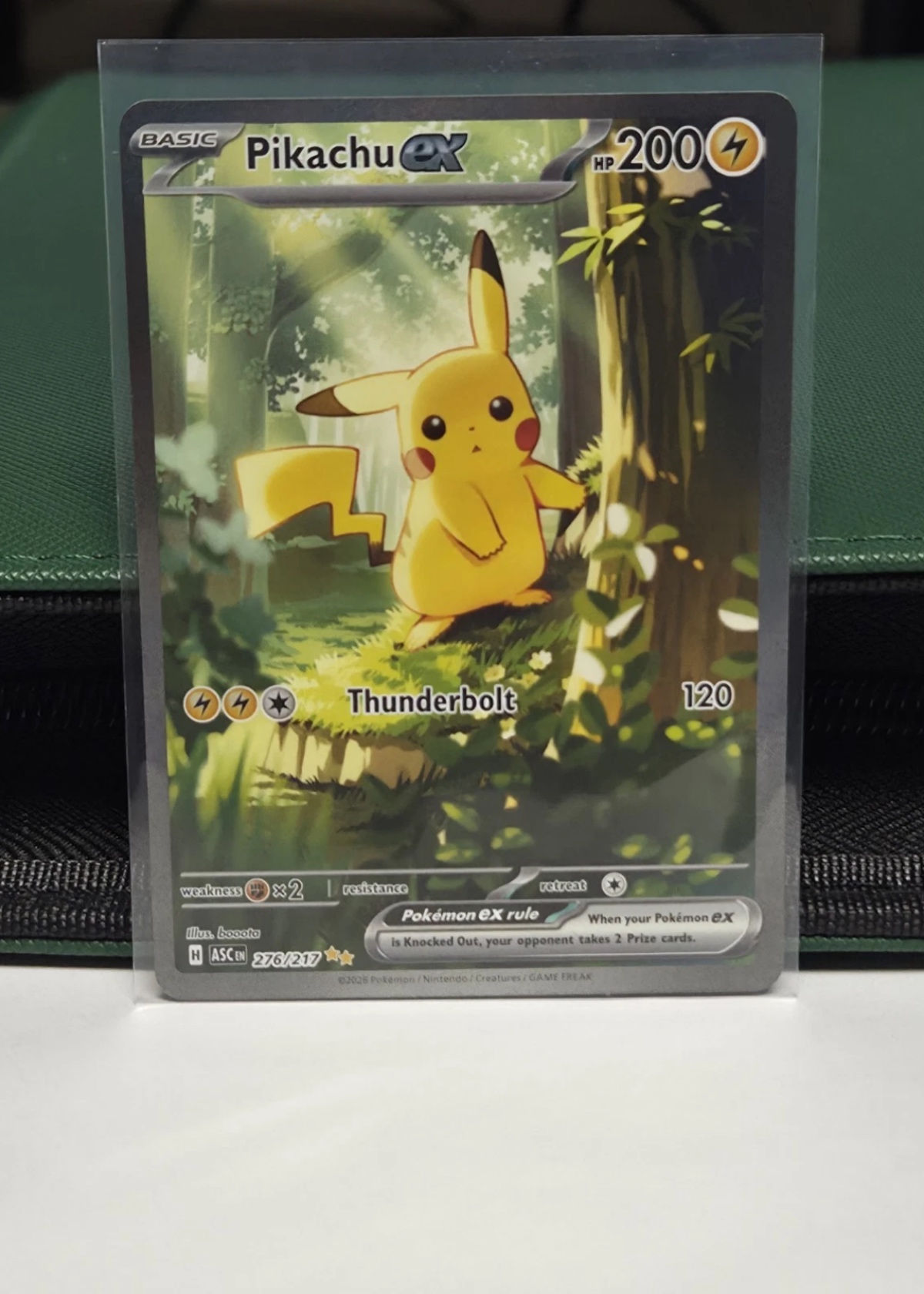 pokemon cards pikachu ex full art Rain Encased in a durable acrylic holder to highlight the vibrant artwork of this fan Pikachu ex (Shining Revelry #82/110,