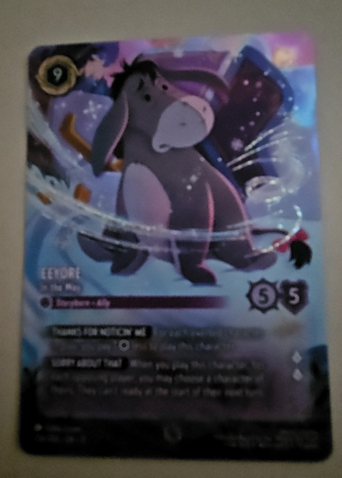 Eeyore - In the Way - Grade 8 - Winterspell #226/204 | TCGrader