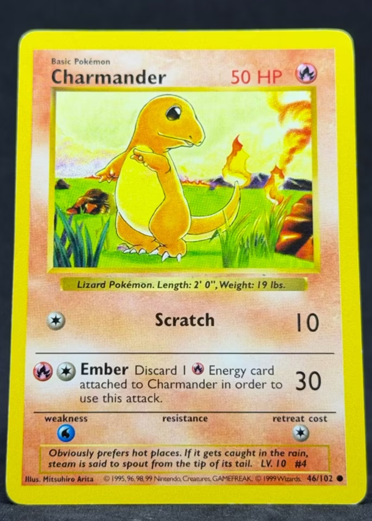 Charmander - Grade 8.5 - Base Set #46/102 | TCGrader