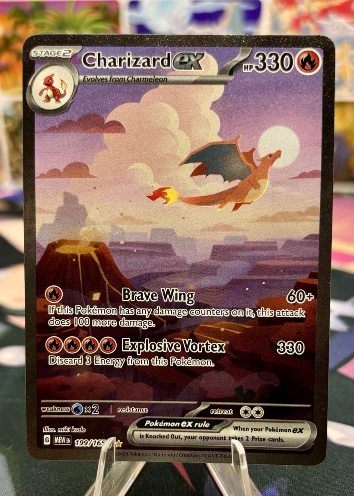 Charizard ex - Grade 9 - 151 #199/165 | TCGrader
