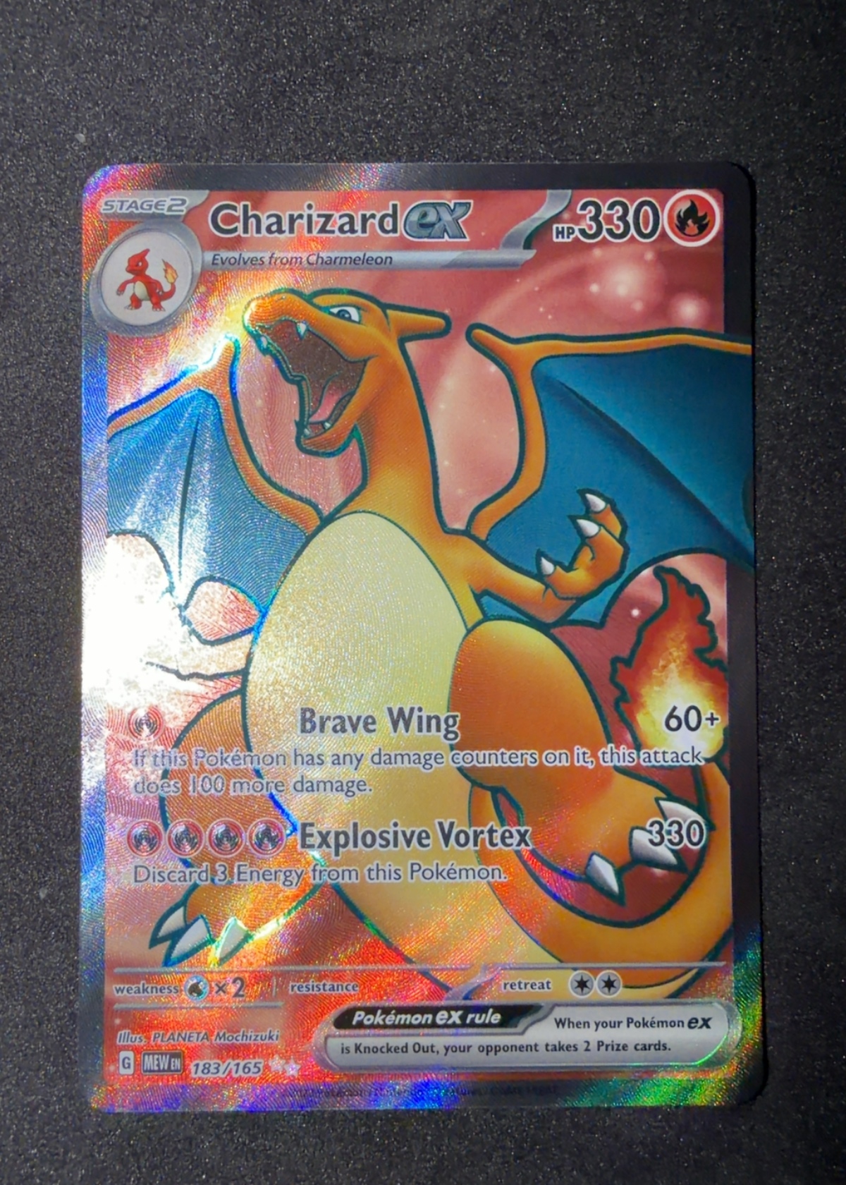 Charizard ex - Grade 9 - 151 #183/165 | TCGrader