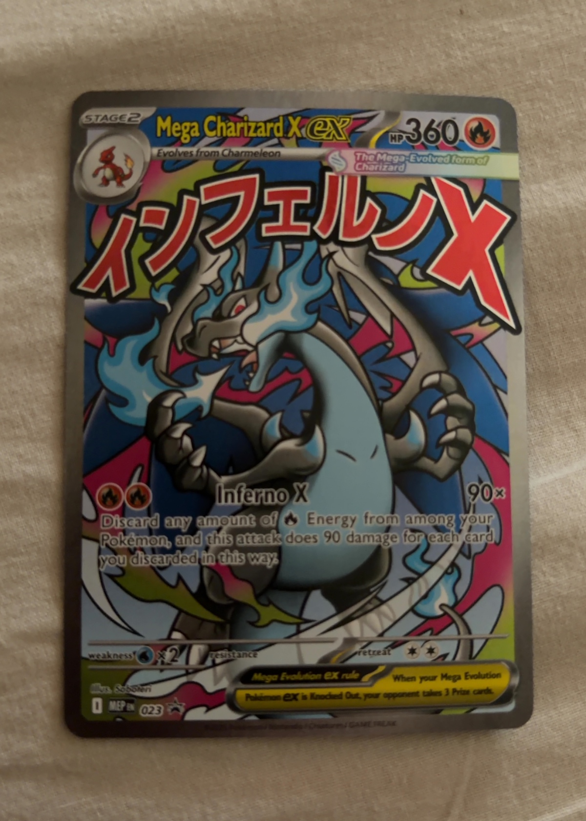 Mega Charizard X ex - Mega Evolution ex [Grade 8.5] | TCGrader Marketplace