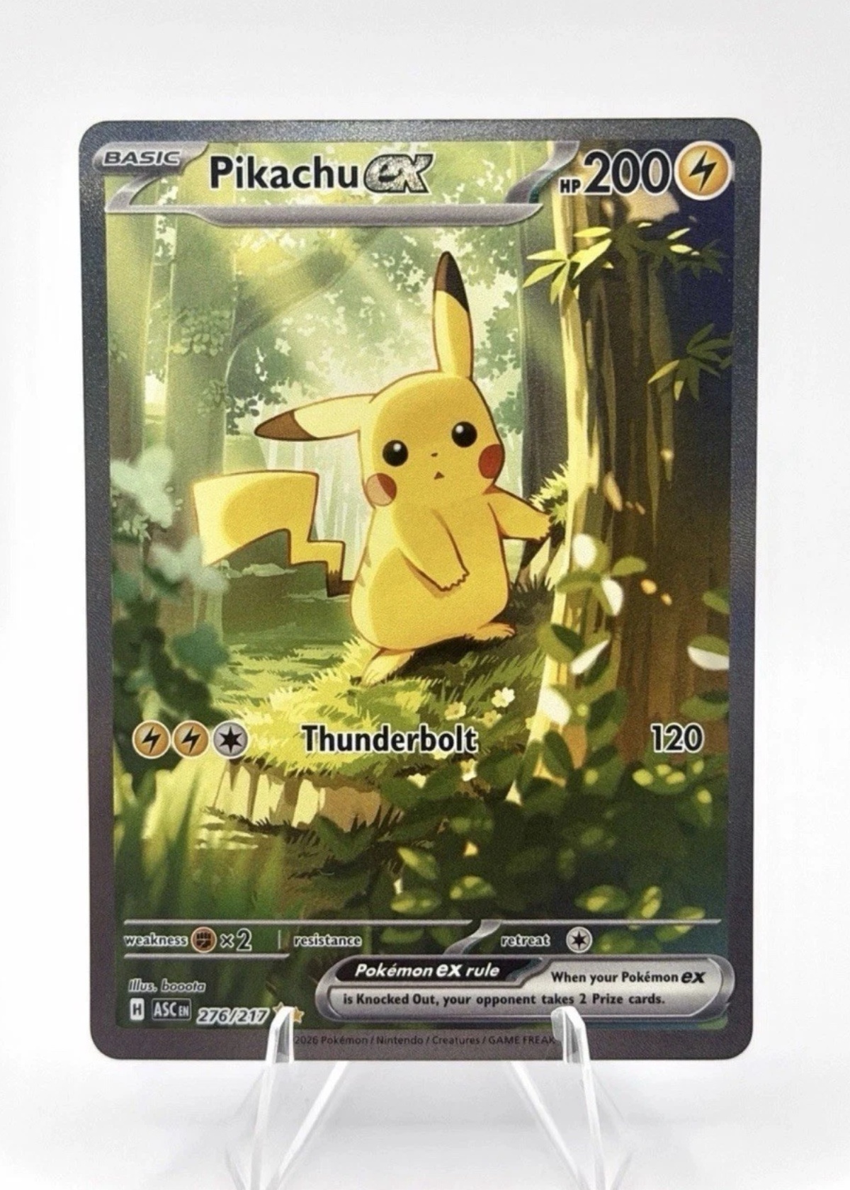 pokemon ex cards pikachu Amazon.com: Pokemon - Pikachu ex 063/193 main image 0