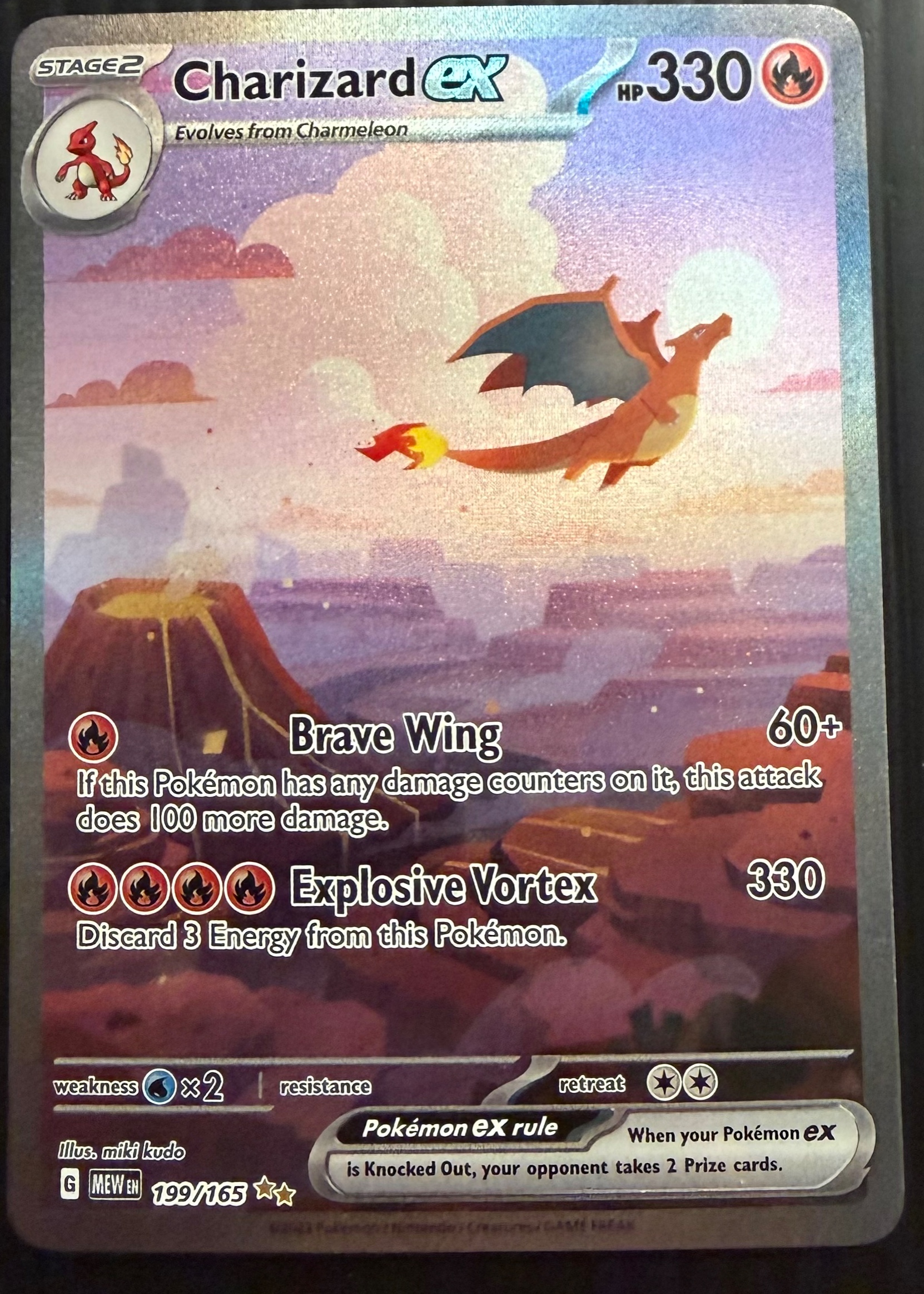 Charizard ex - Grade 8.5 - 151 #199/165 | TCGrader