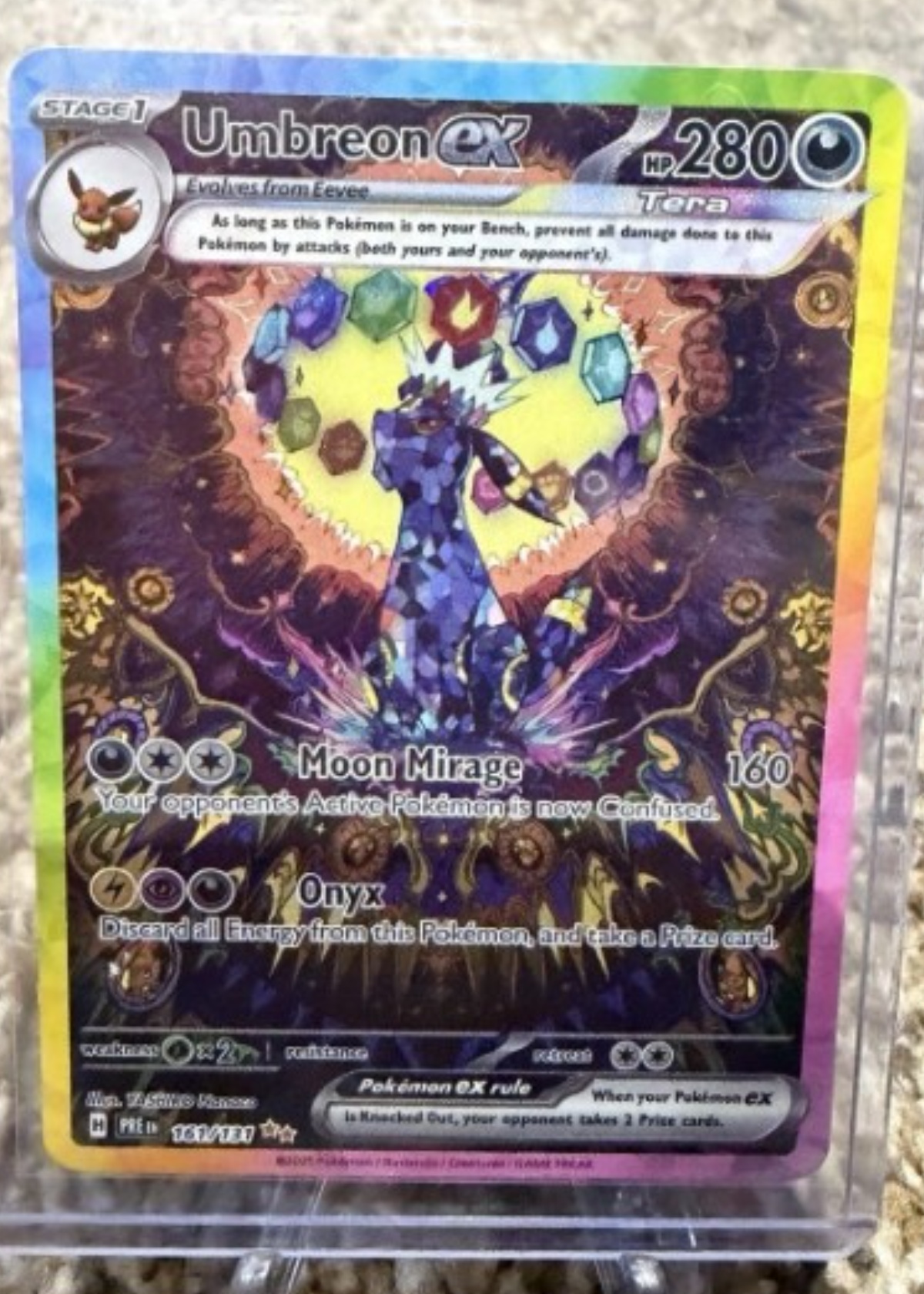 pokemon mystery graded card Umbreon 025 Promo (Graded) Case