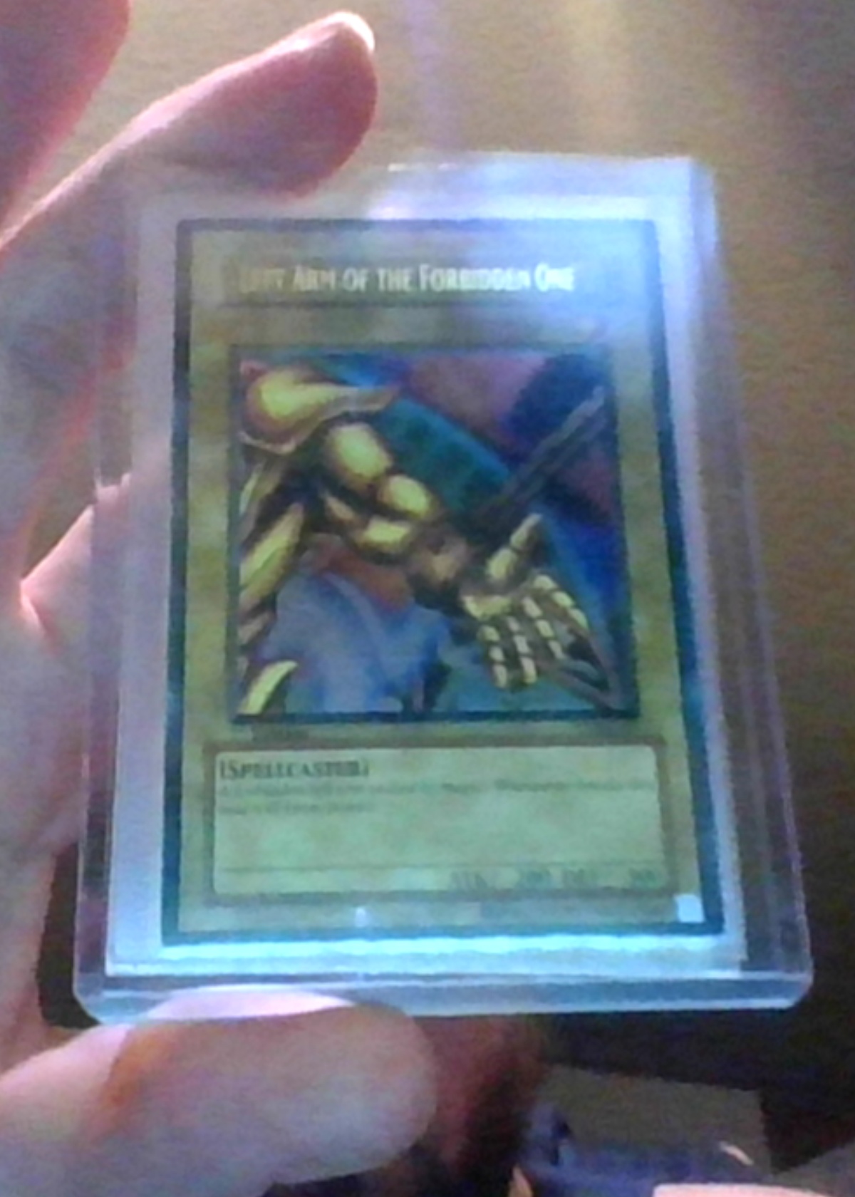Left Arm of the Forbidden One - Grade 5 - Legend of Blue Eyes White Dragon  #LOB-123 | TCGrader