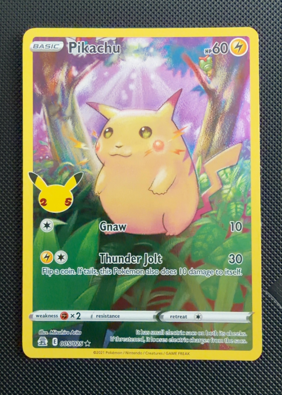 Pikachu - Grade 9.5 - Celebrations #005/025 | TCGrader