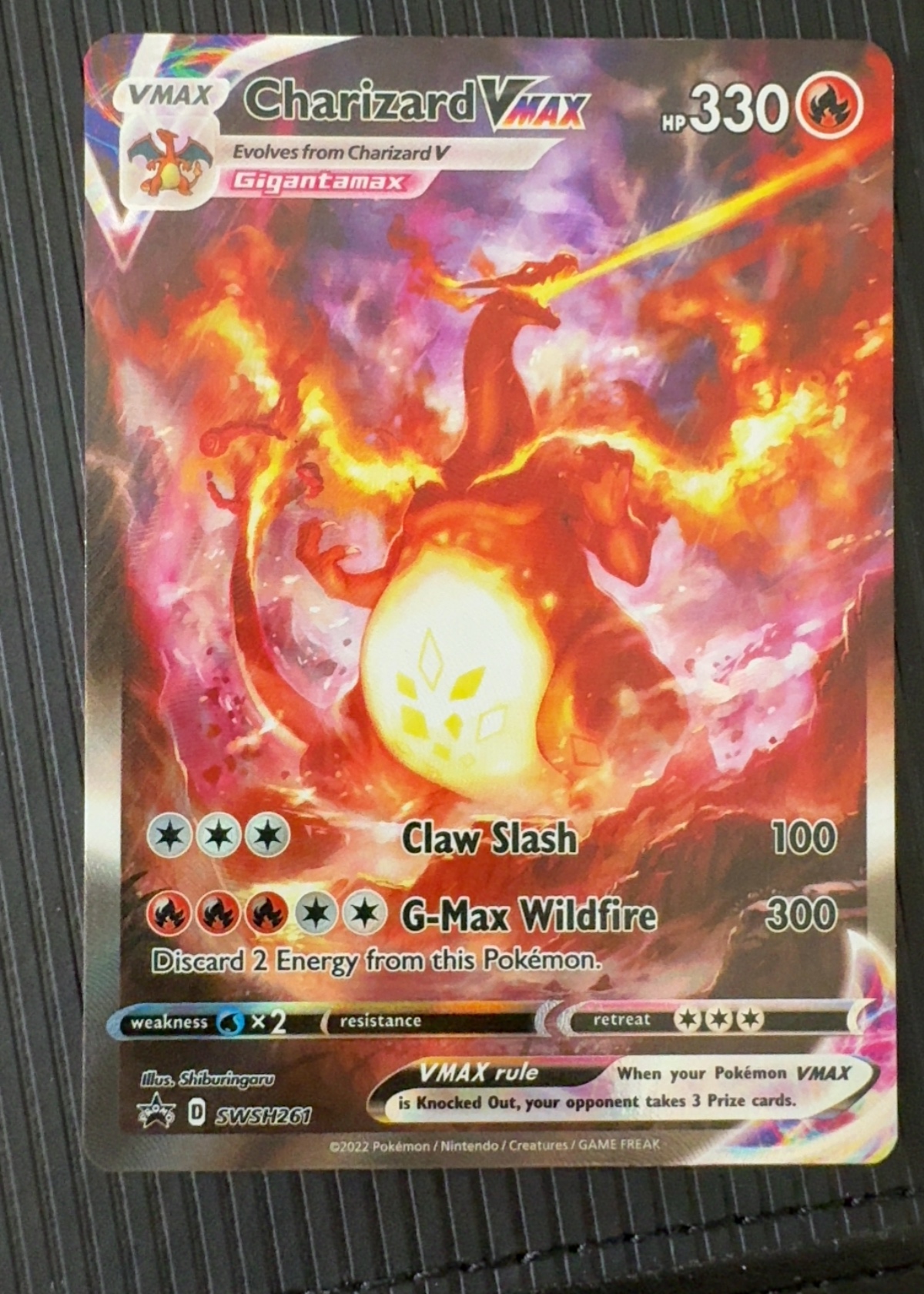 Charizard VMAX - Grade 8.5 - SWSH Black Star Promos #SWSH261 | TCGrader