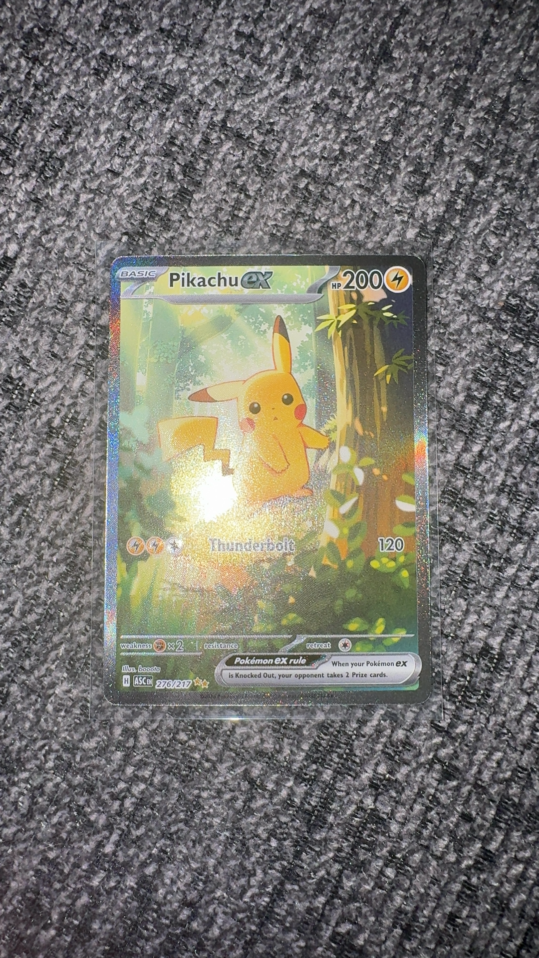 Pikachu ex - Grade 9 - Ascended Heroes #276/217 | TCGrader