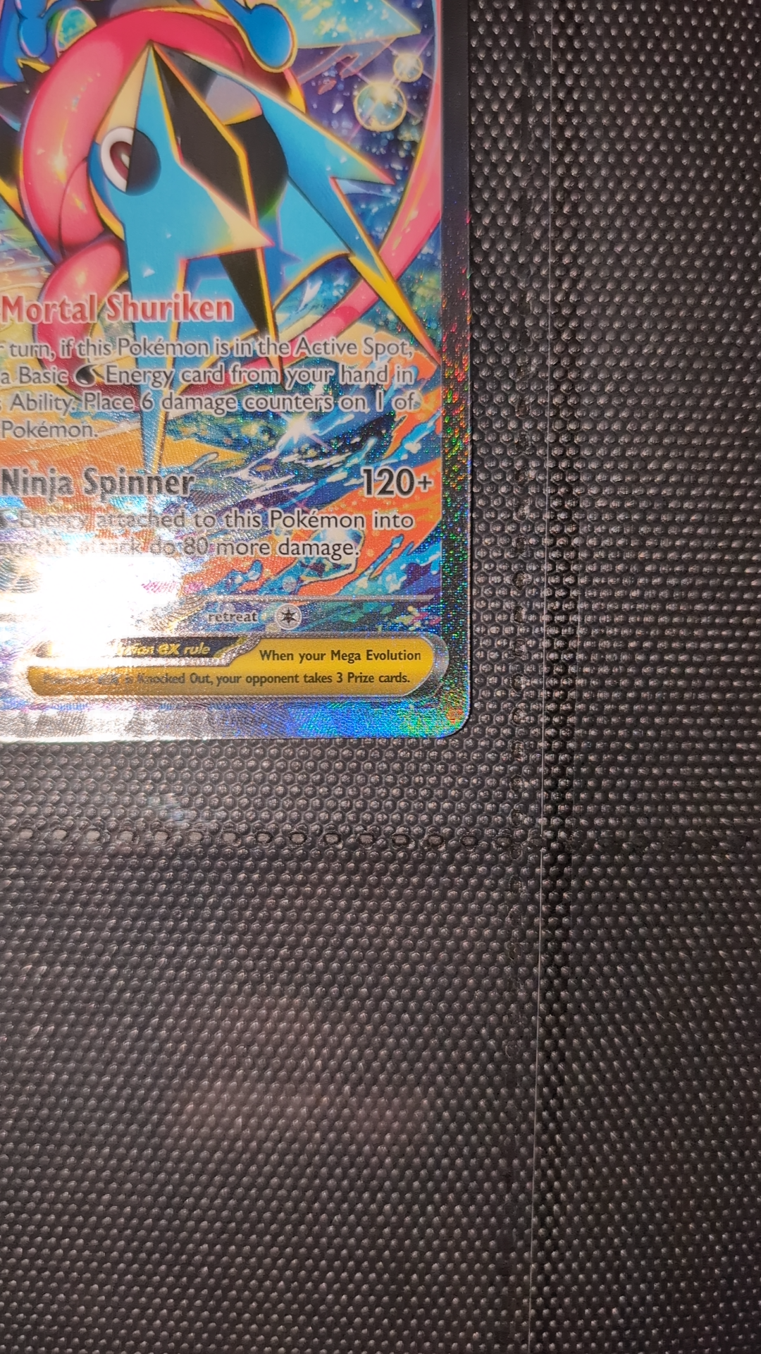 Mega Greninja ex - Grade 8.5 - Crimson Haze #116/086 | TCGrader