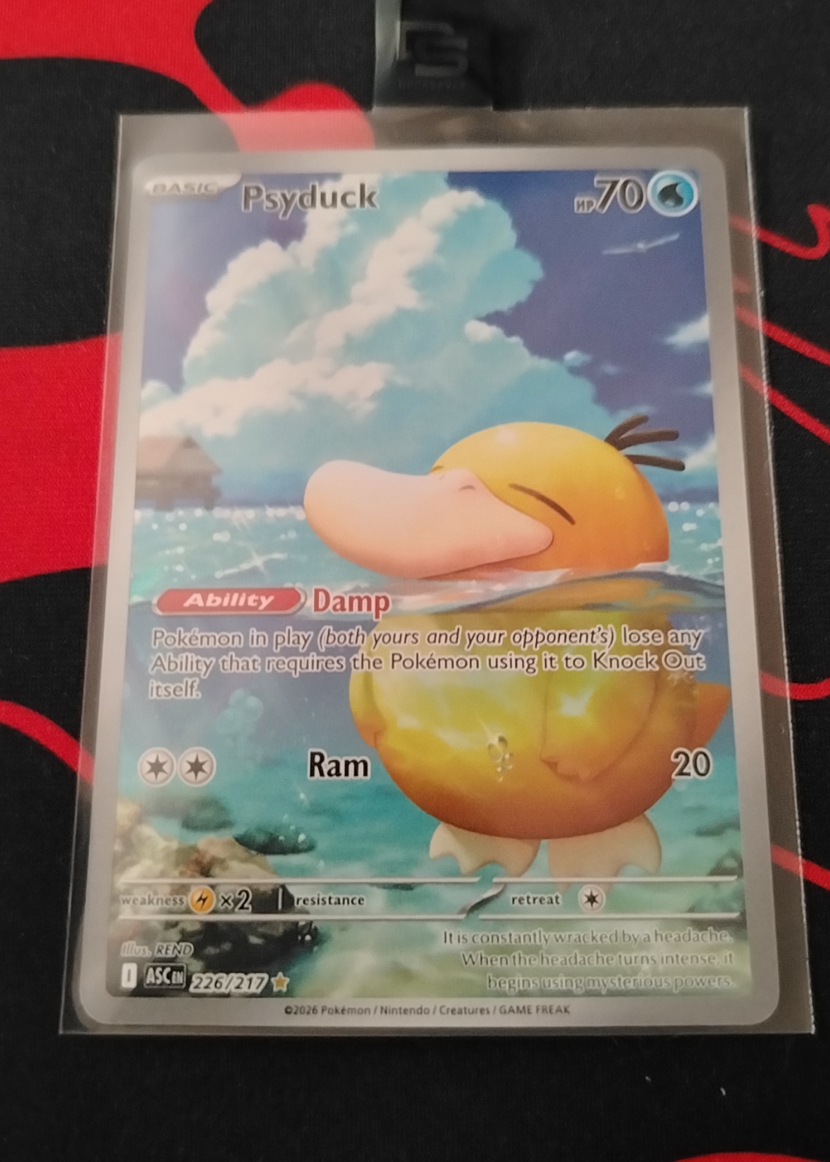 graded psyduck card Psyduck #226  PSA 10 Price (USD)