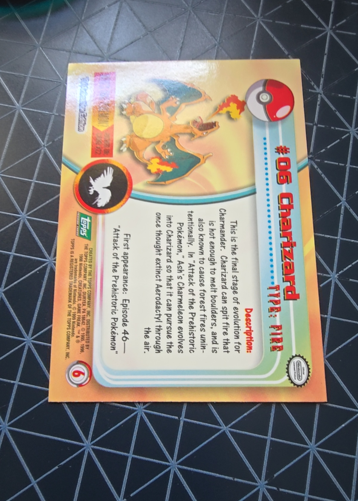 Card back