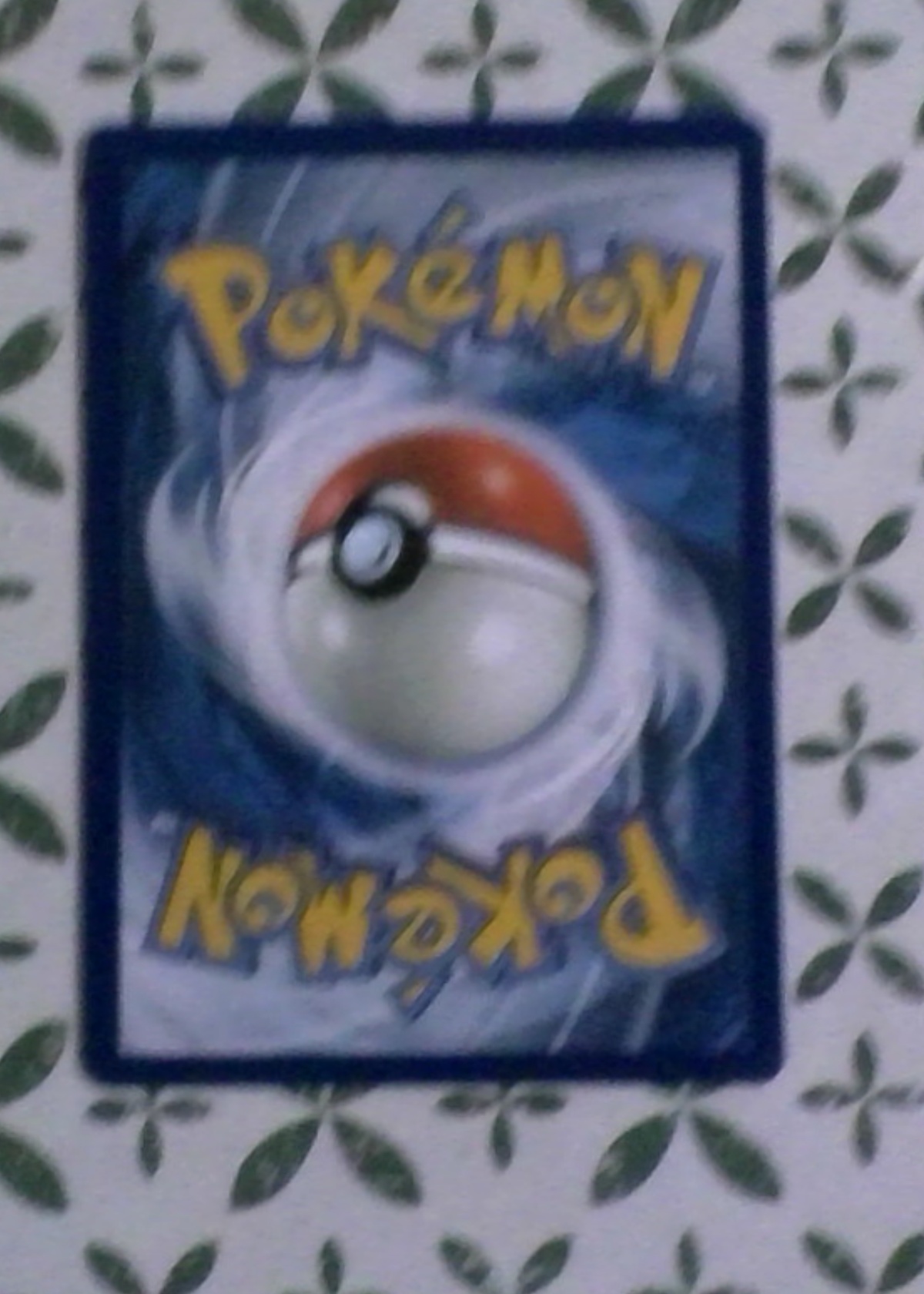 Card back
