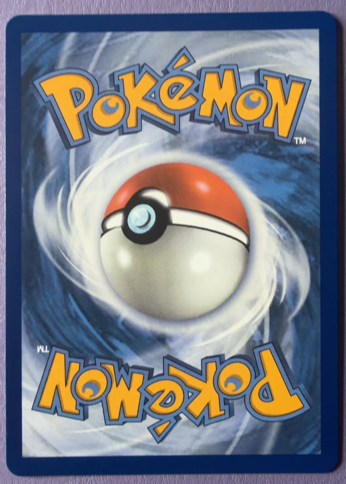 Card back
