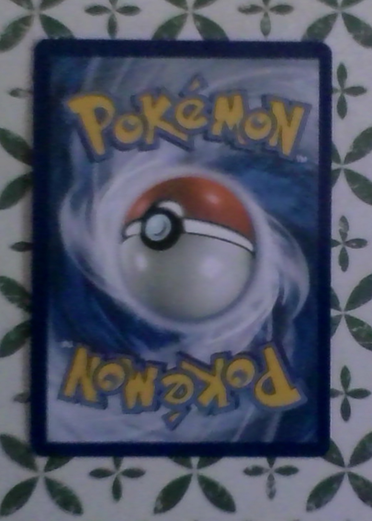 Card back