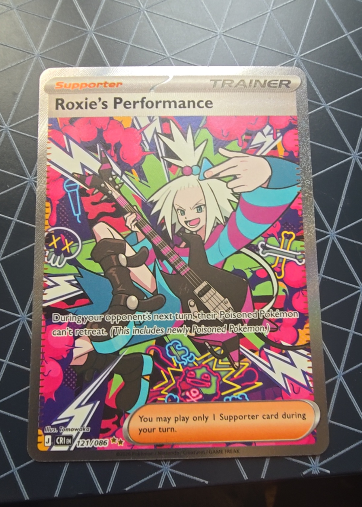 Roxie's Performance - Grade 8.5 - Chaos Rising #121/086 | TCGrader