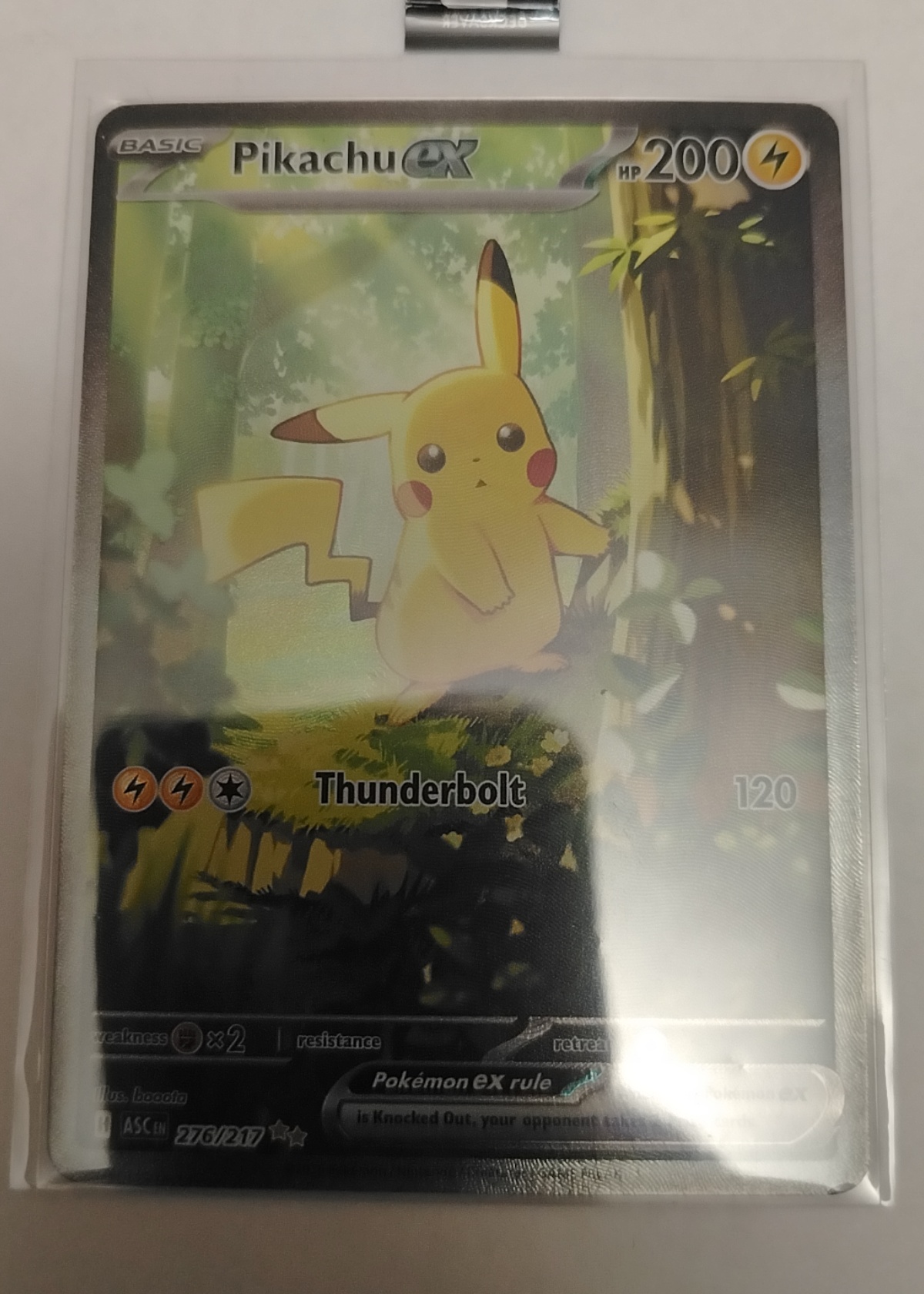 Pikachu ex - Grade 9 - Ascended Heroes #276/217 | TCGrader