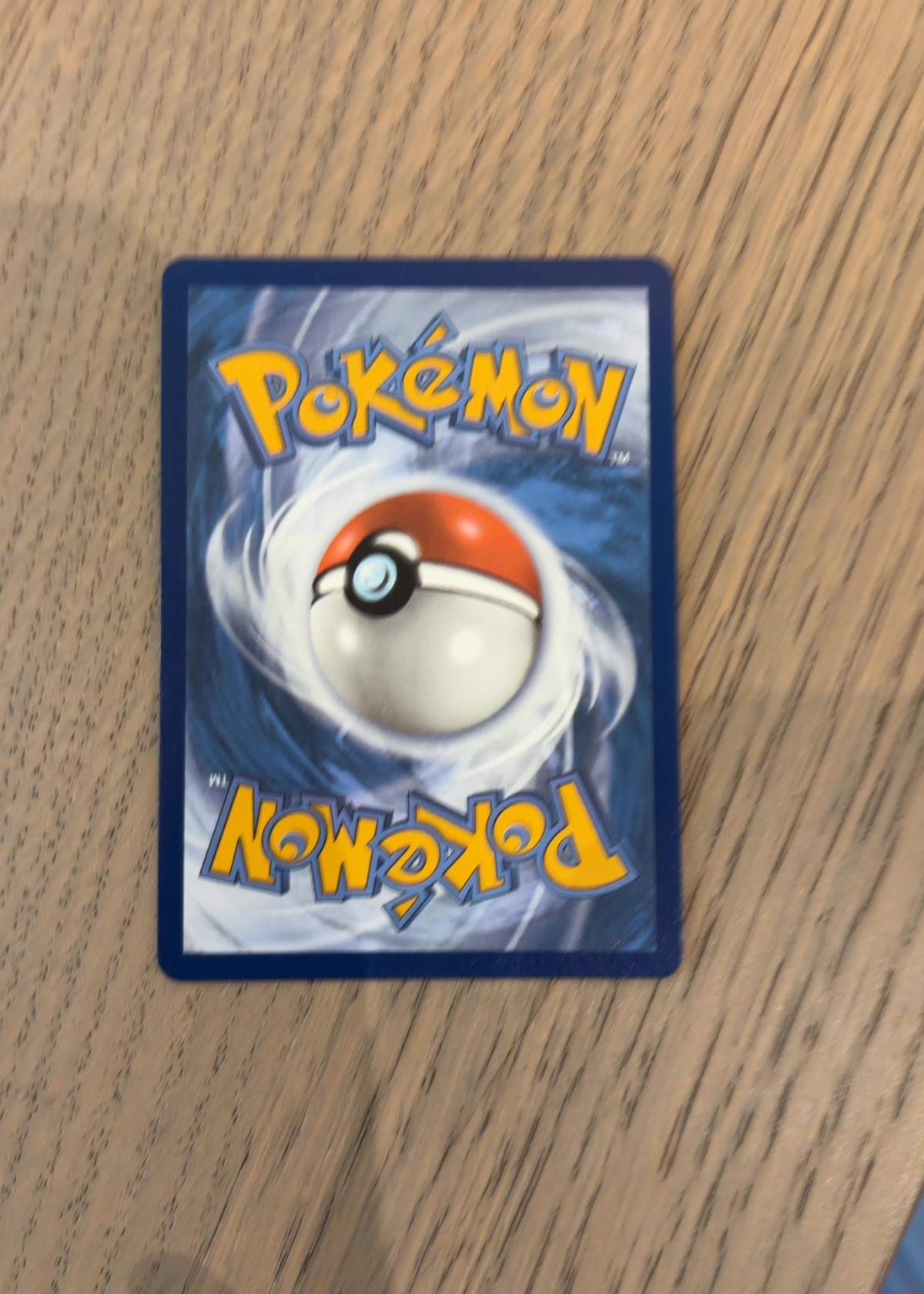 Card back