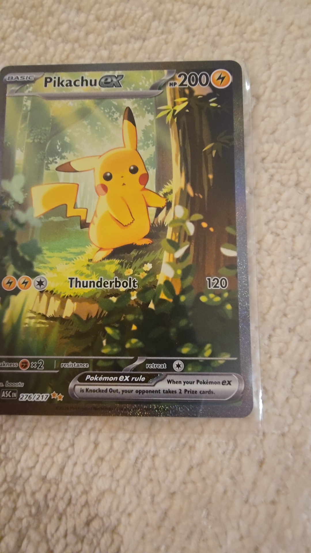Pikachu ex - Grade 8.5 - Ascended Heroes #276/217 | TCGrader
