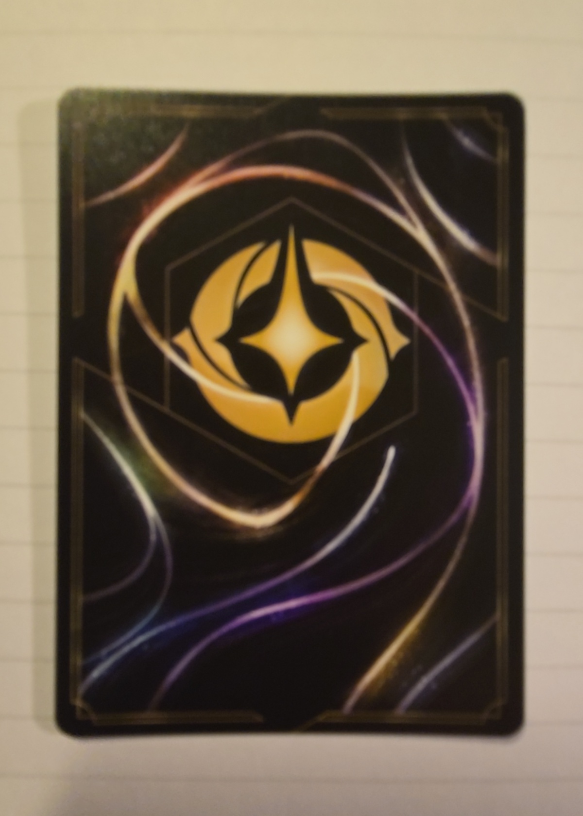 Card back