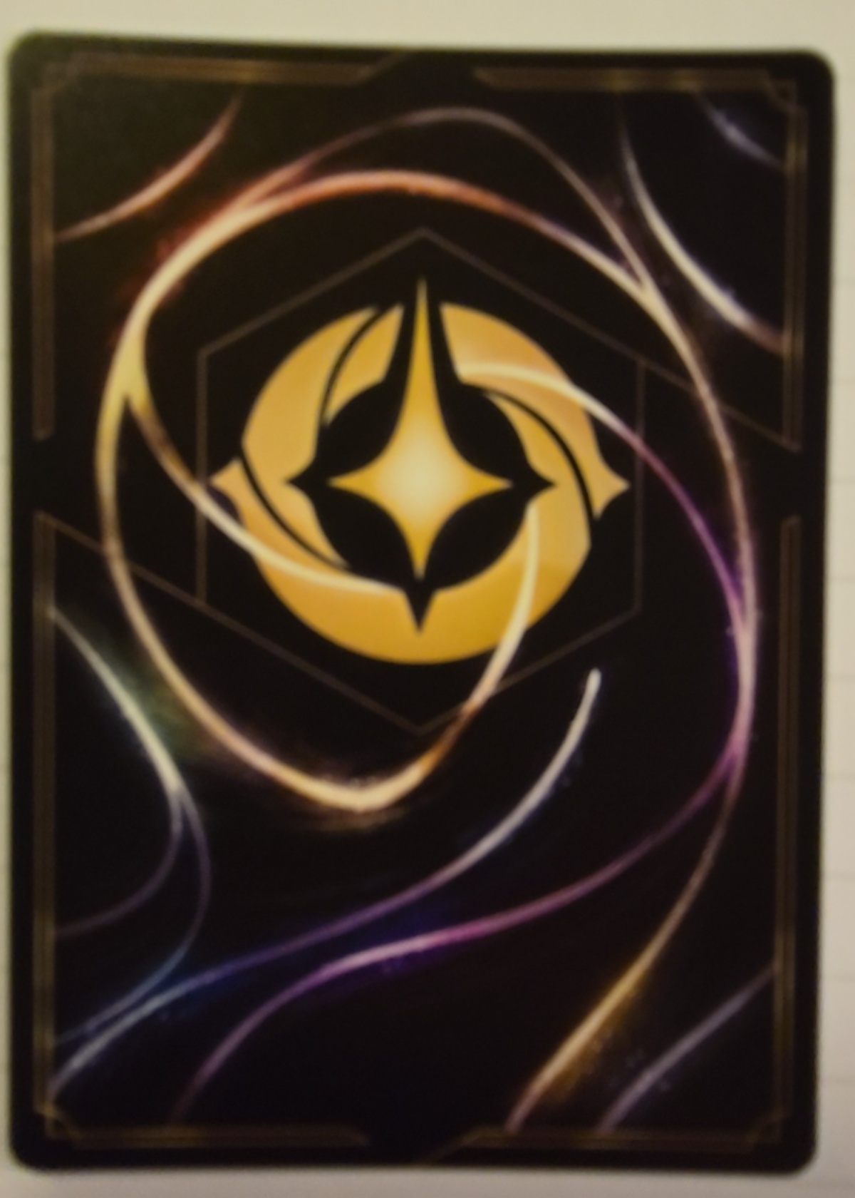 Card back