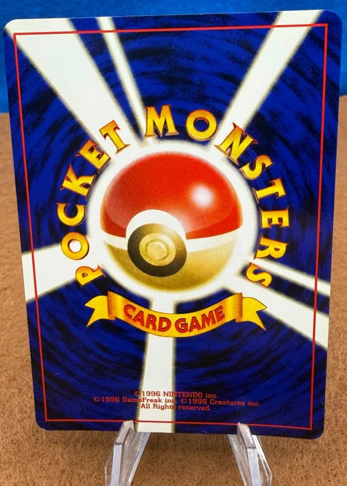 Card back