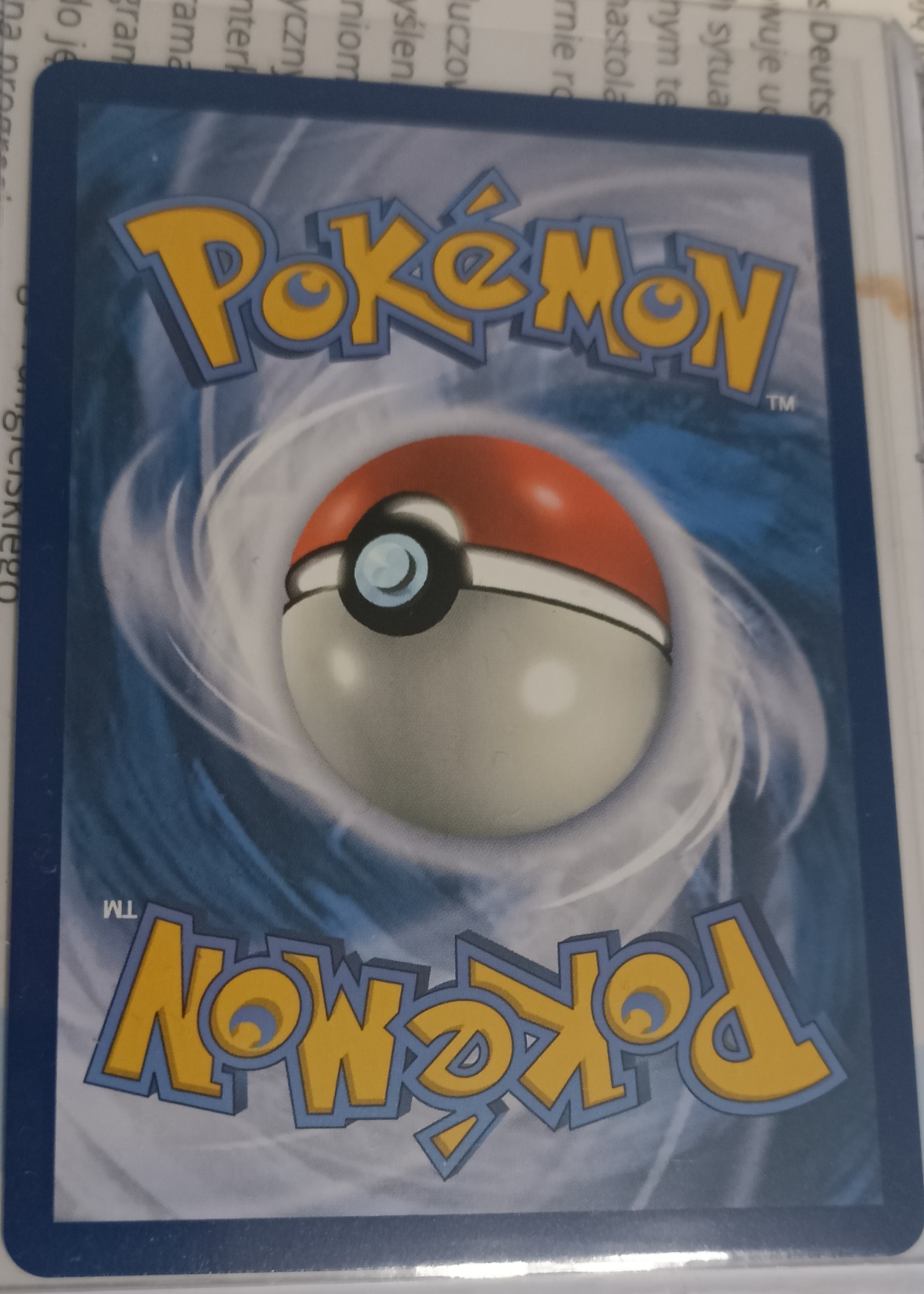 Card back