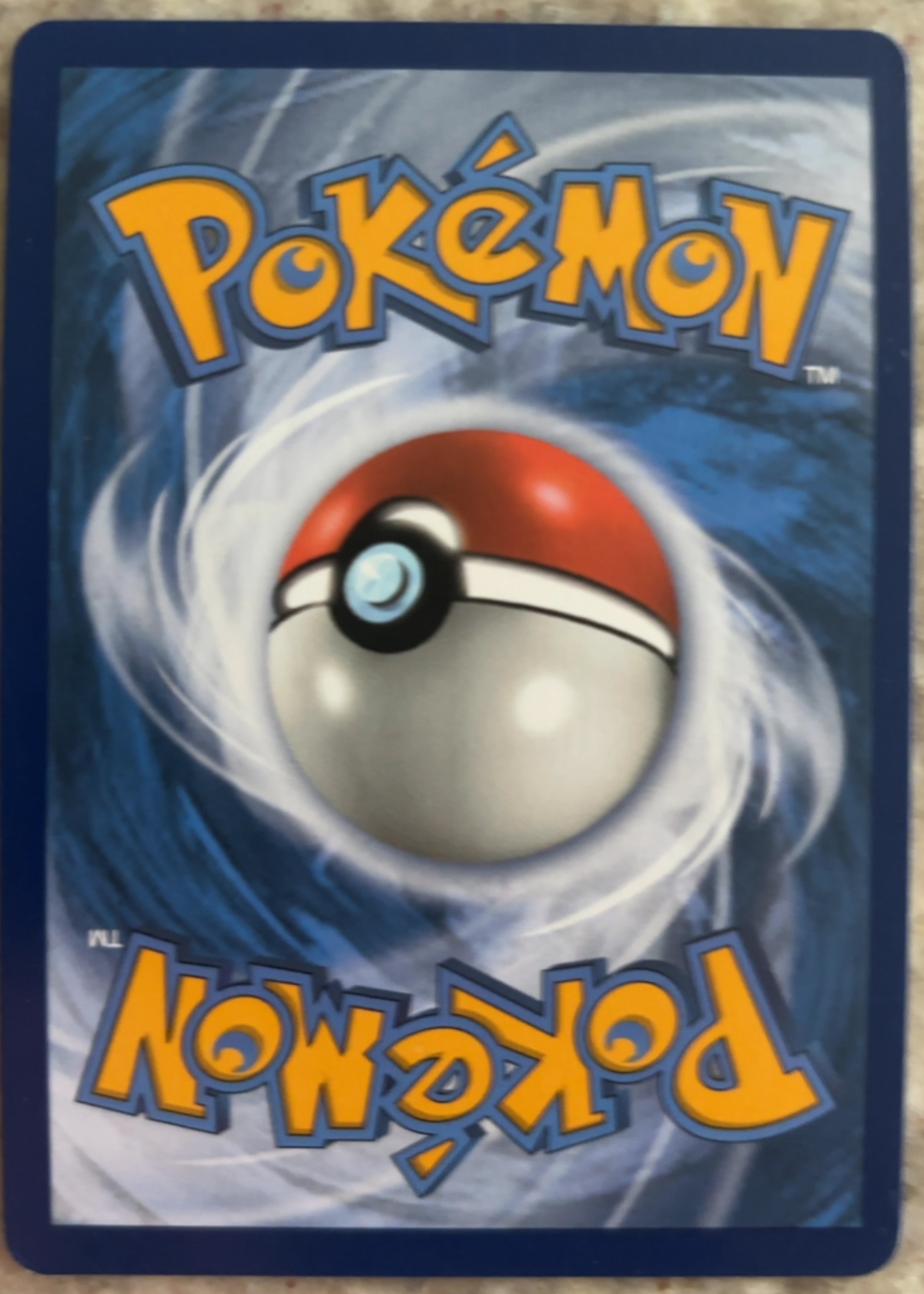 Card back