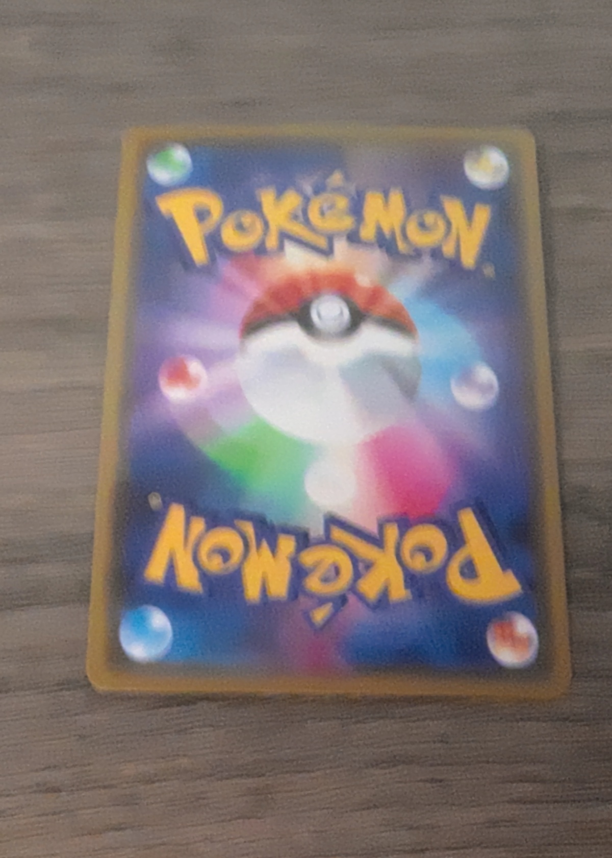 Card back